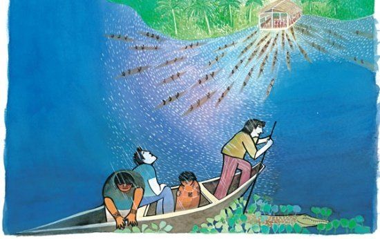 O temporal no Amazonas