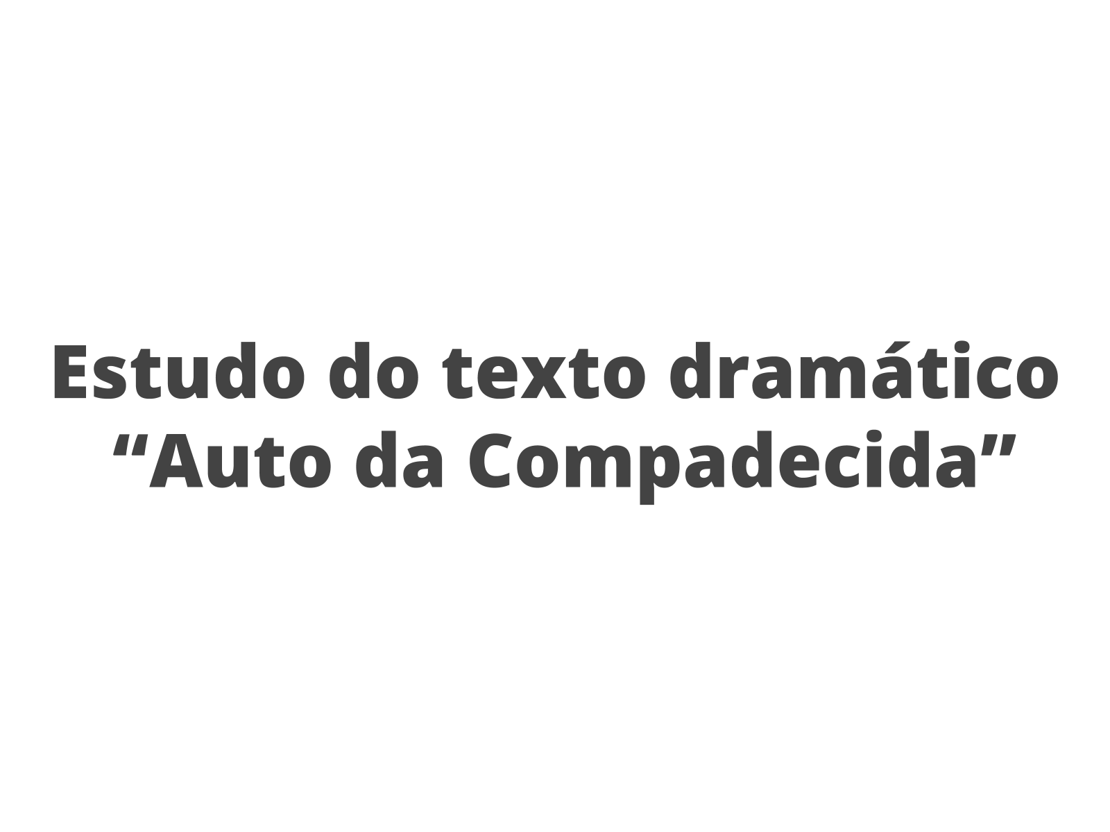 Tema da aula