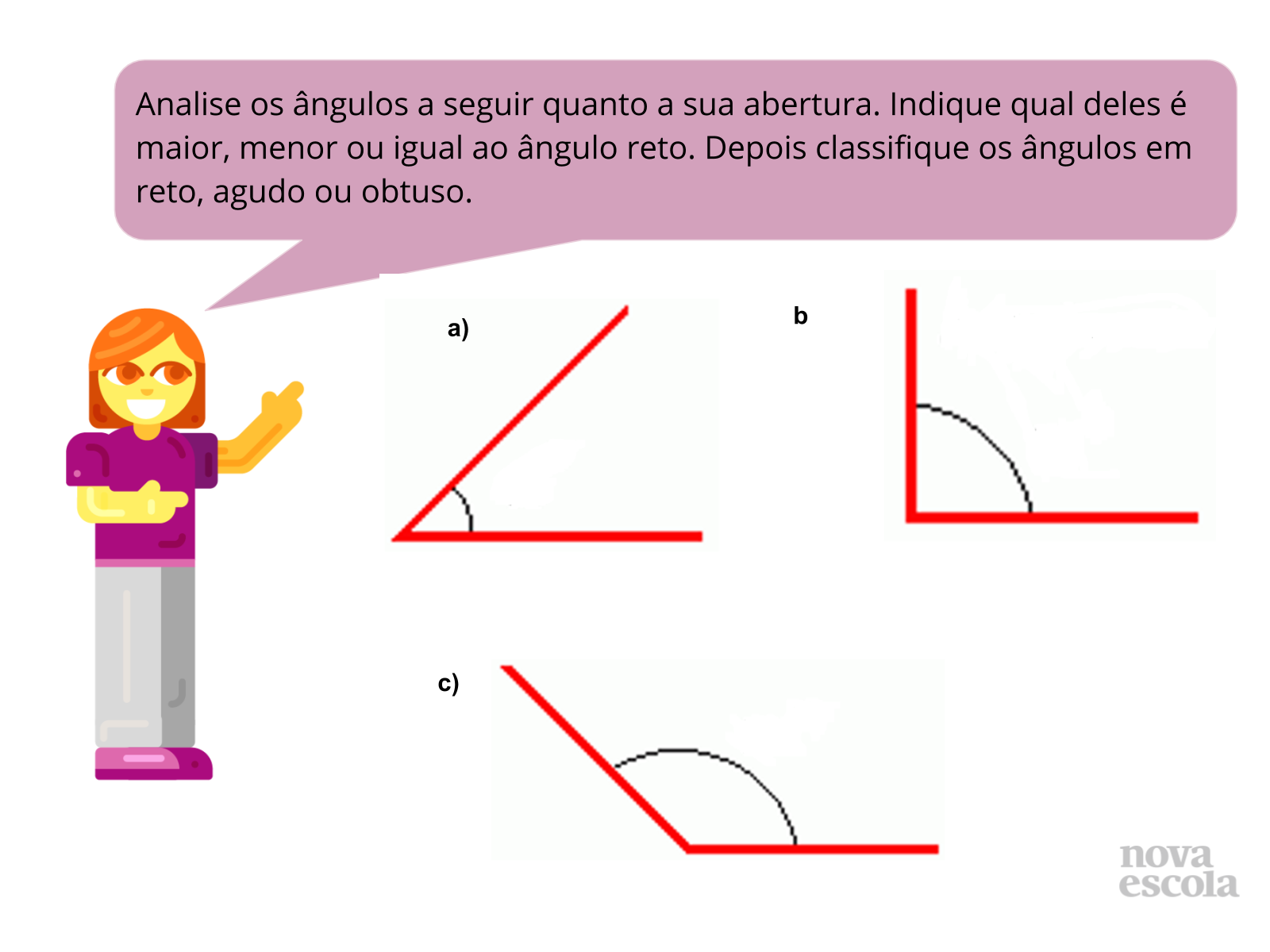 MATEMÁTICA - Ângulos - 5º Ano 