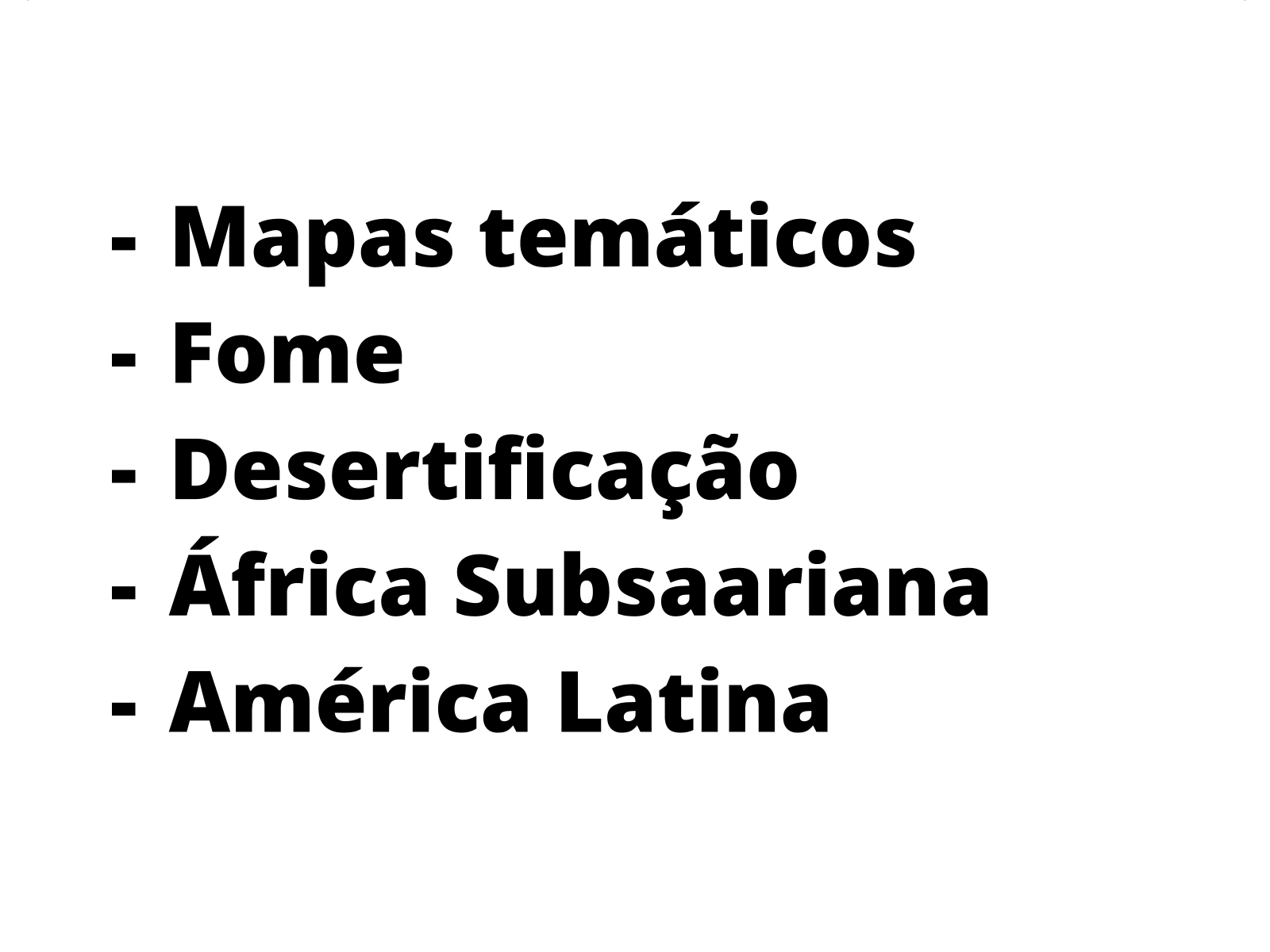 Tema da aula