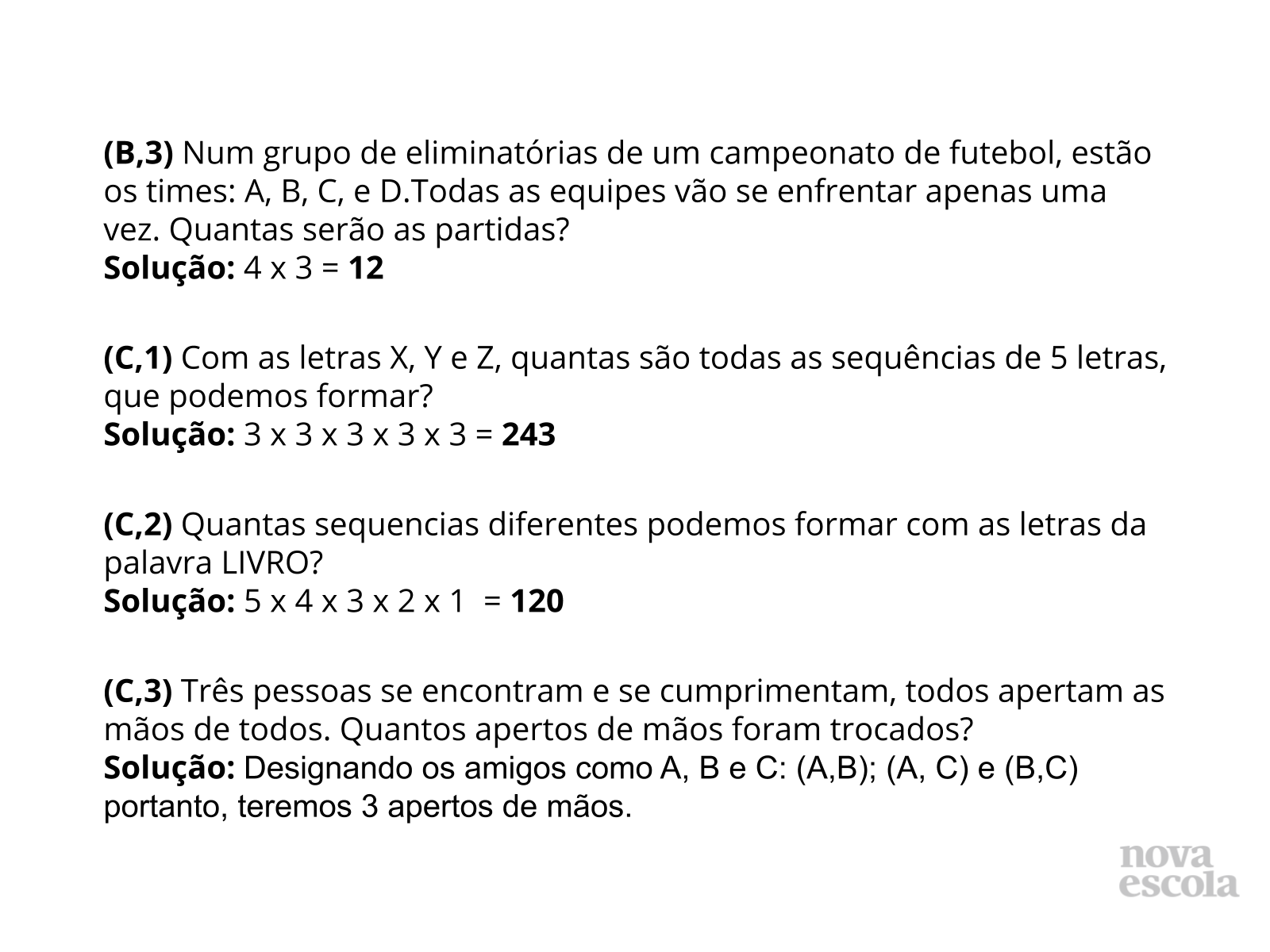 Painel de soluções