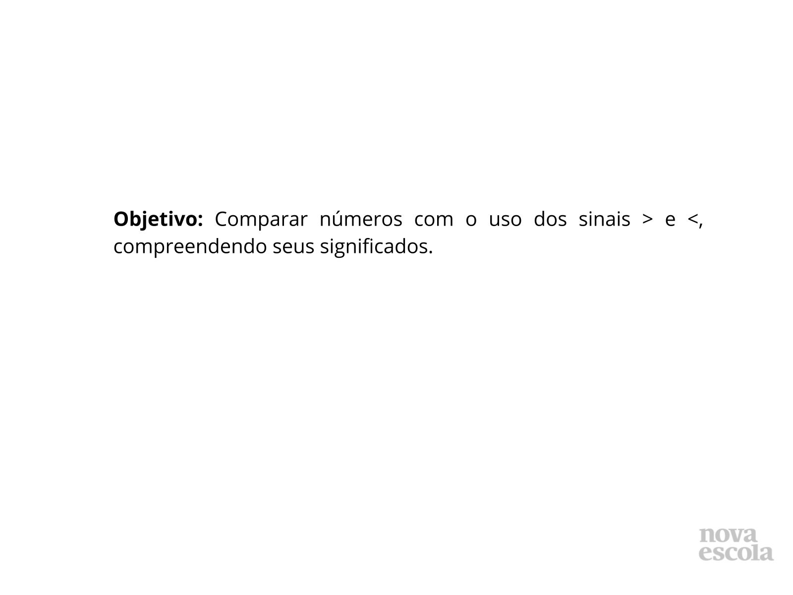 Jogo Matemática - Sinais Maior e Menor