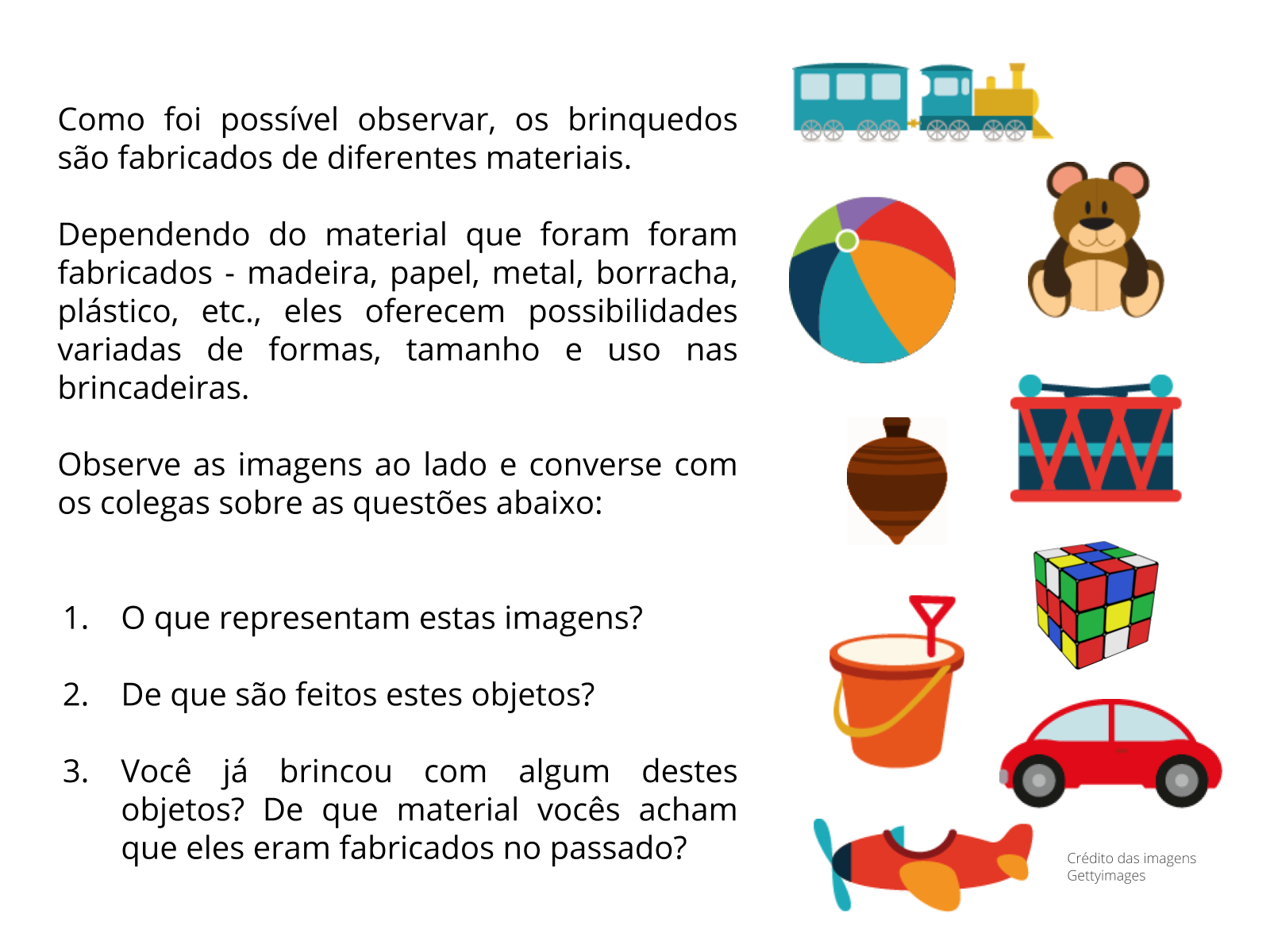 Plano de aula - 2º ano - Onde tem criança… tem brinquedo!