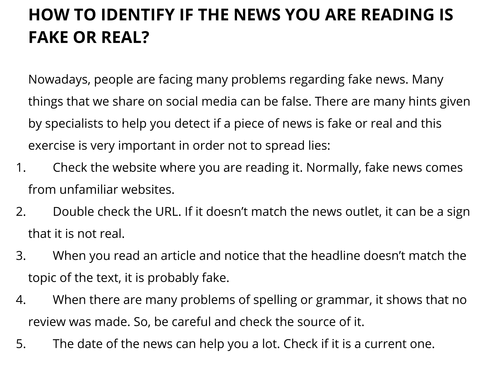 Plano de aula - 9o ano - Entendendo as fake news