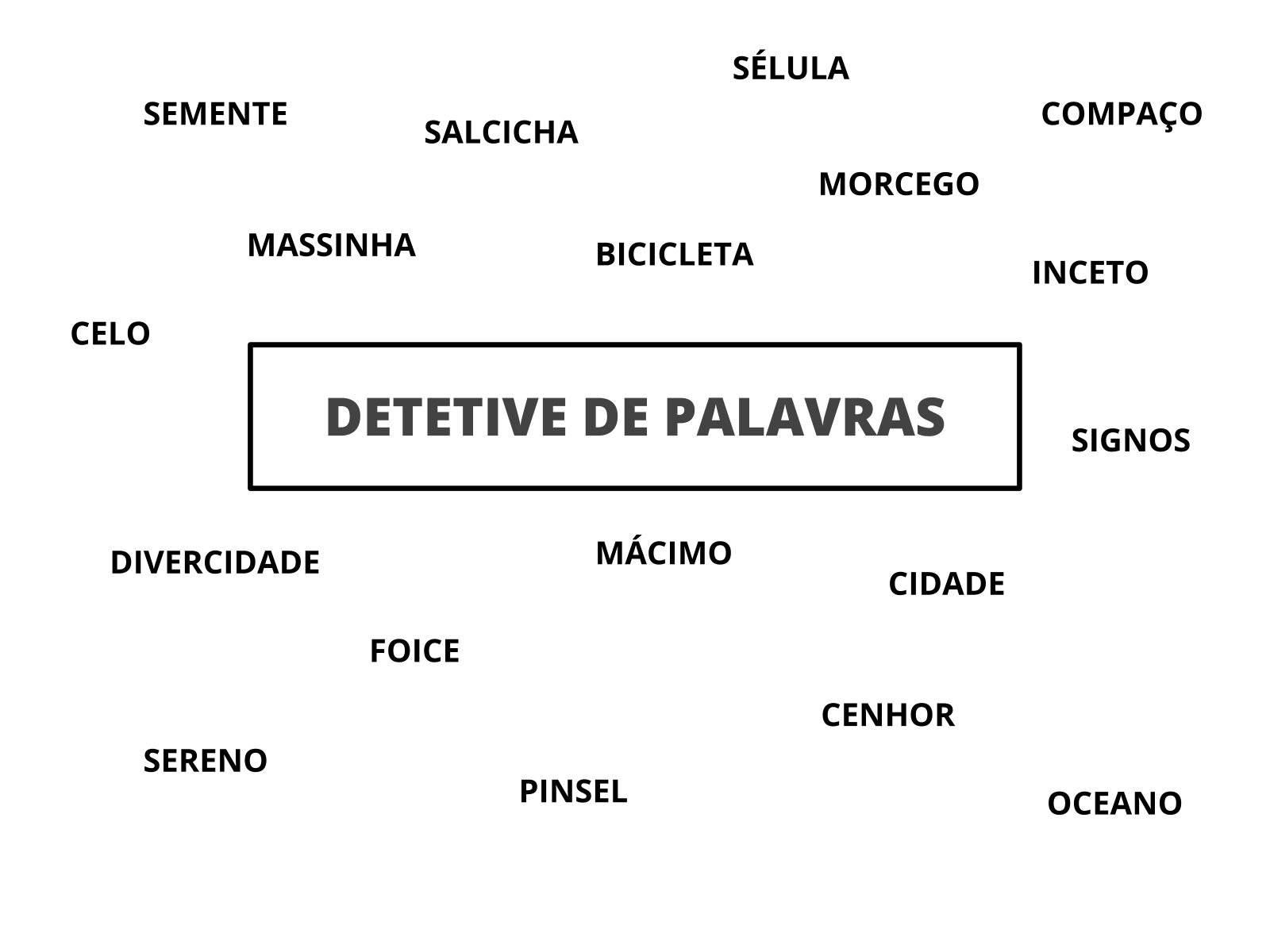 Palavras com fonema /s/ - Planos de aula - 4º ano - Língua Portuguesa