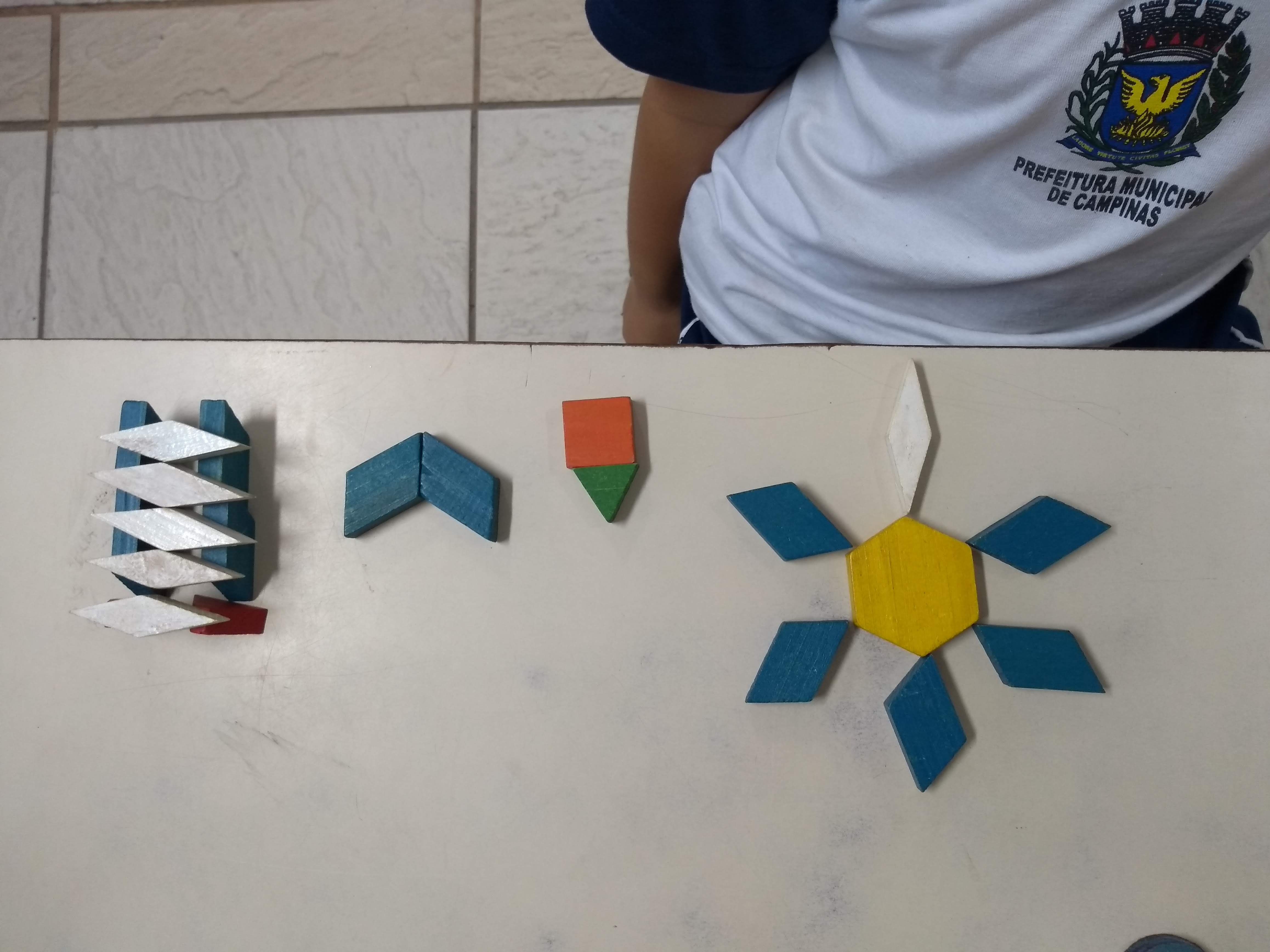 A matemática e outros jogos na turma do infantil 3