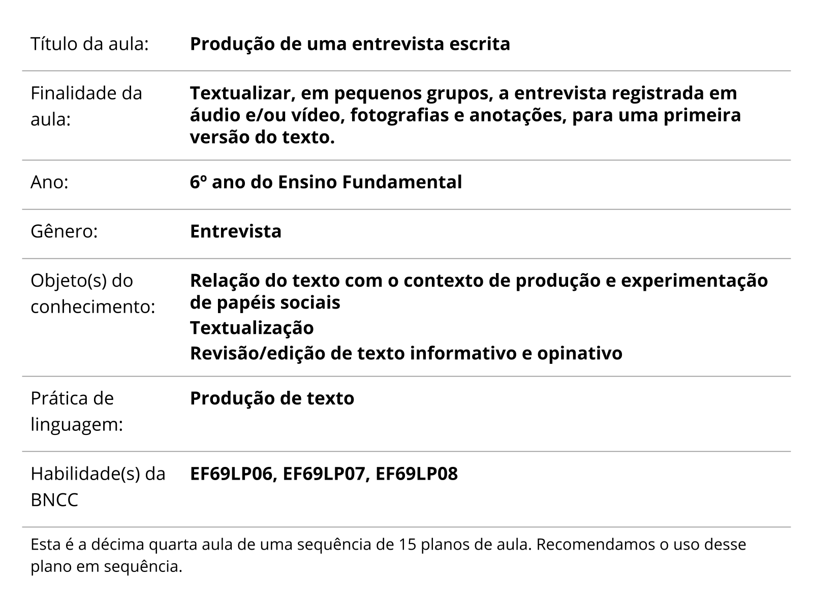 Lingua Portuguesa, PDF, Entrevista