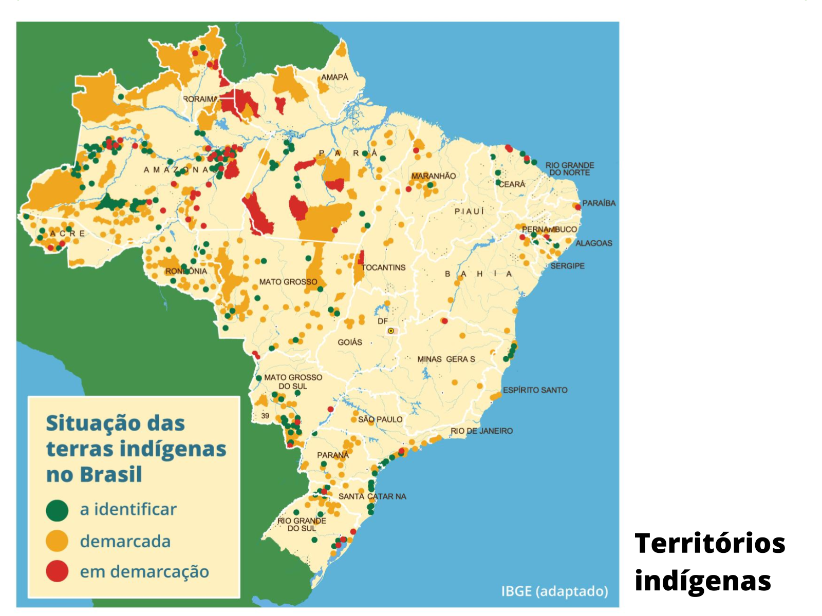 Territórios Indígenas E De Comunidades Remanescentes De Quilombos Planos De Aula 4º Ano 