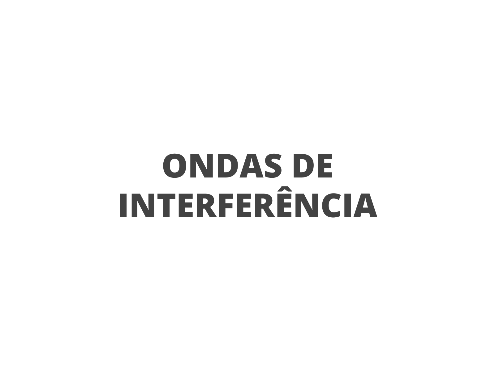 Cite Um Exemplo Que Ilustre A Interferência De Ondas Sonoras
