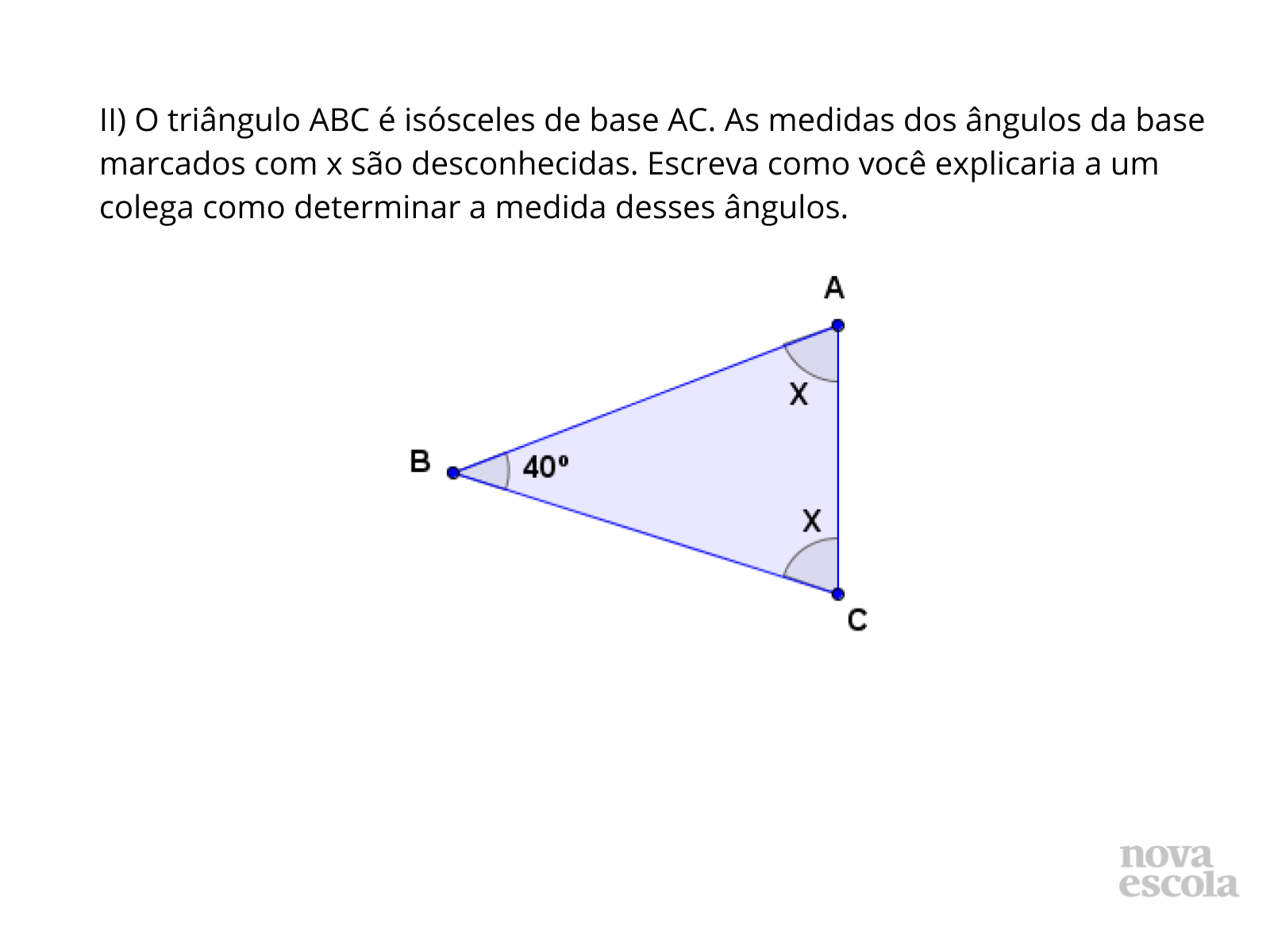 Resolução de problemas sobre a soma das medidas dos ângulos internos de ...