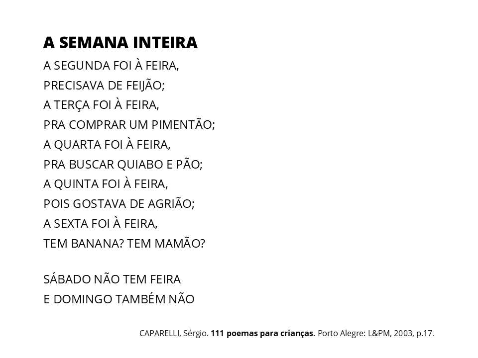 A semana inteira