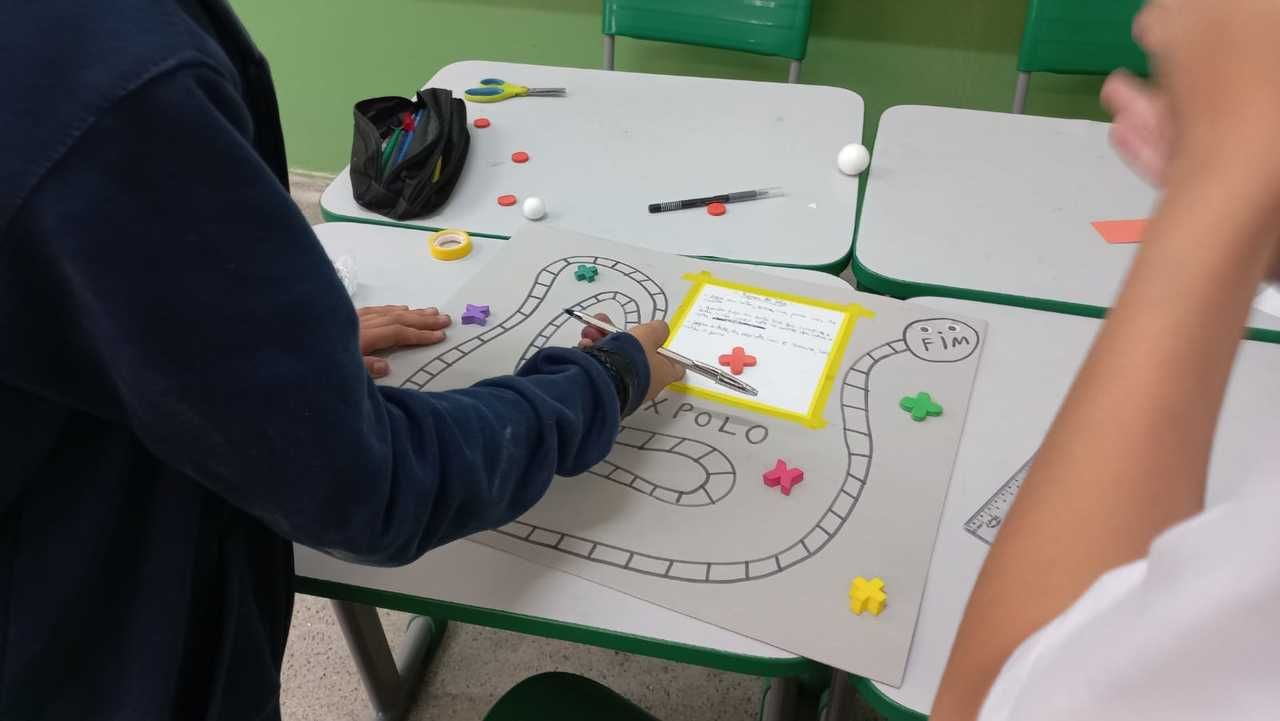 Use jogos construídos pelos alunos para celebrar o Dia da Matemática