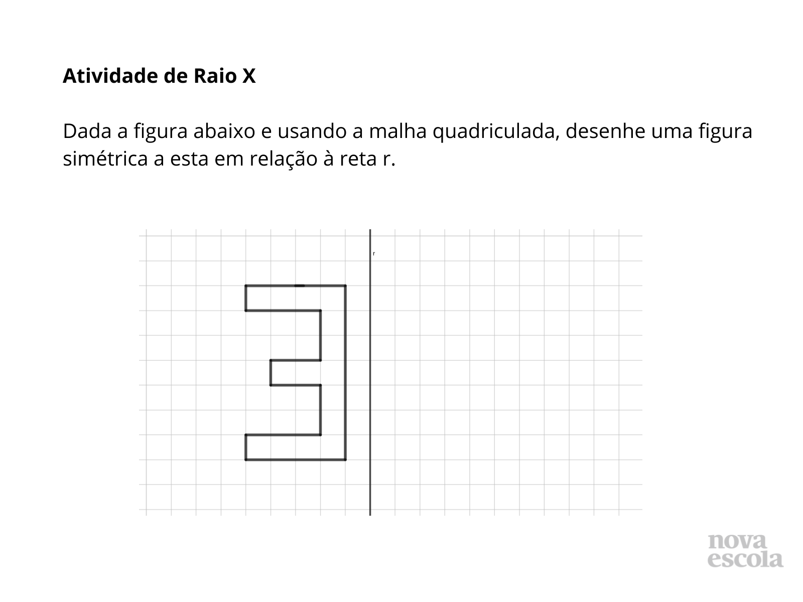Simetria de reflexão - Planos de Aula - 4º Ano