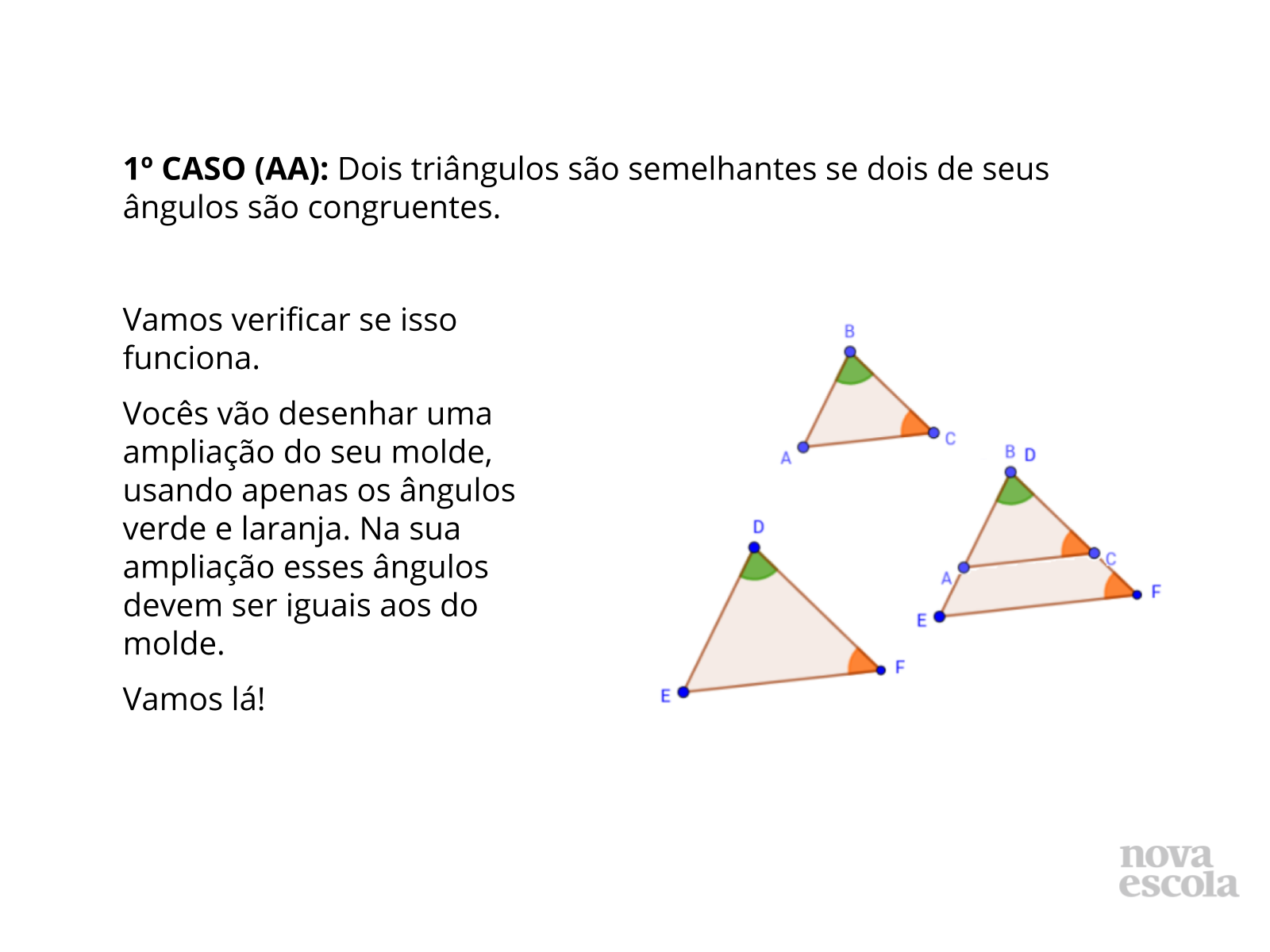 Sala para leitura_024: Um pouco sobre congruência de triângulos – Clubes de  Matemática da OBMEP