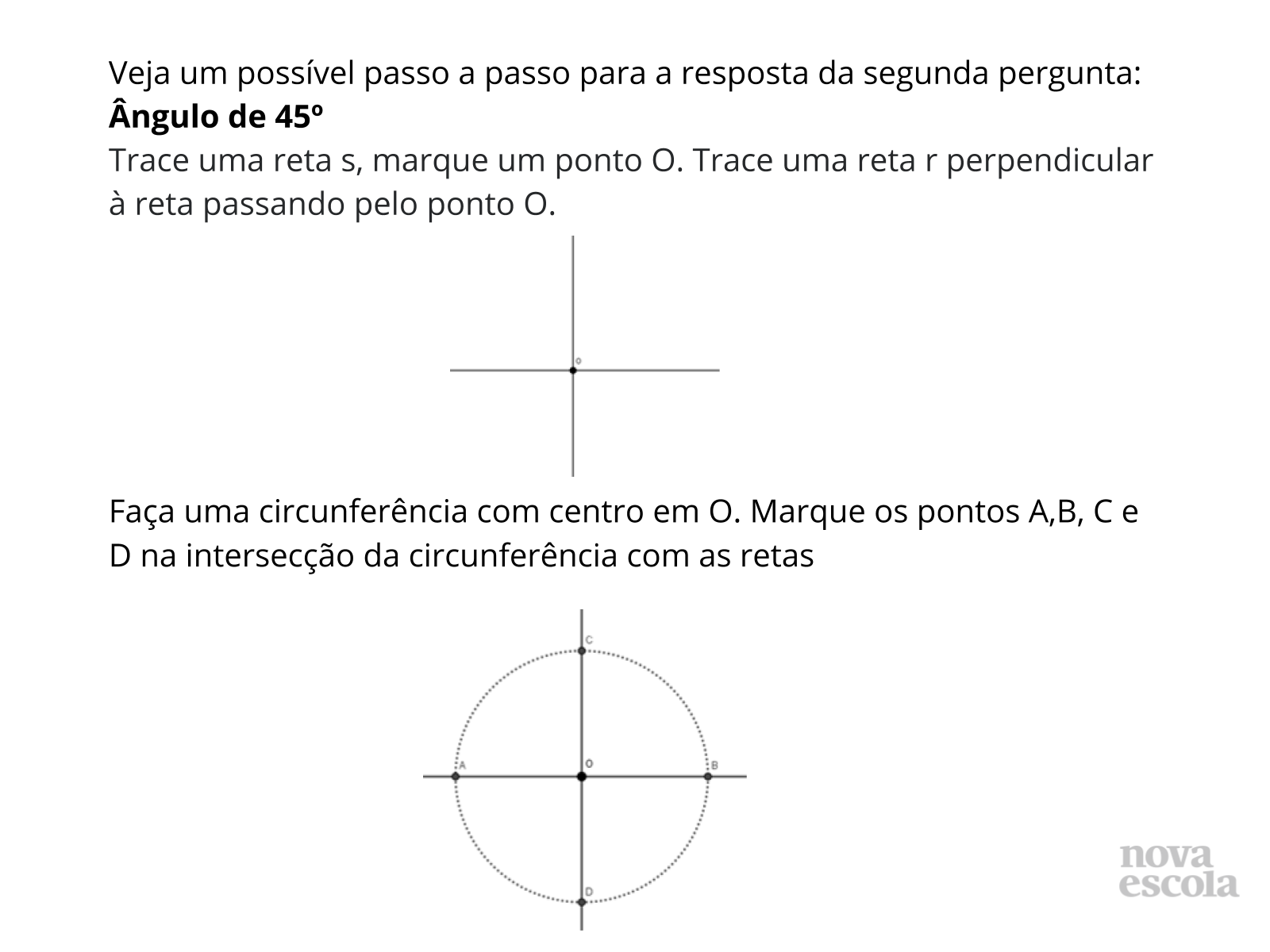 8O Ano Matemática Ângulos Exemplos De Uma Escola Com Intervenção
