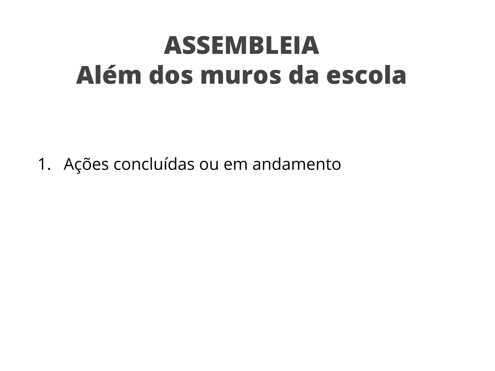 Dinâmica da atividade