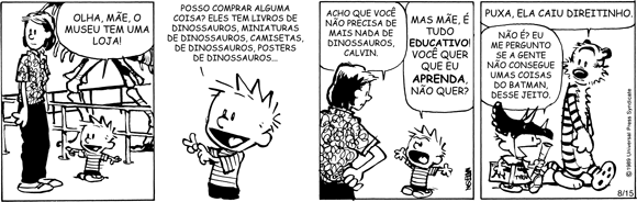 Calvin e sua mãe