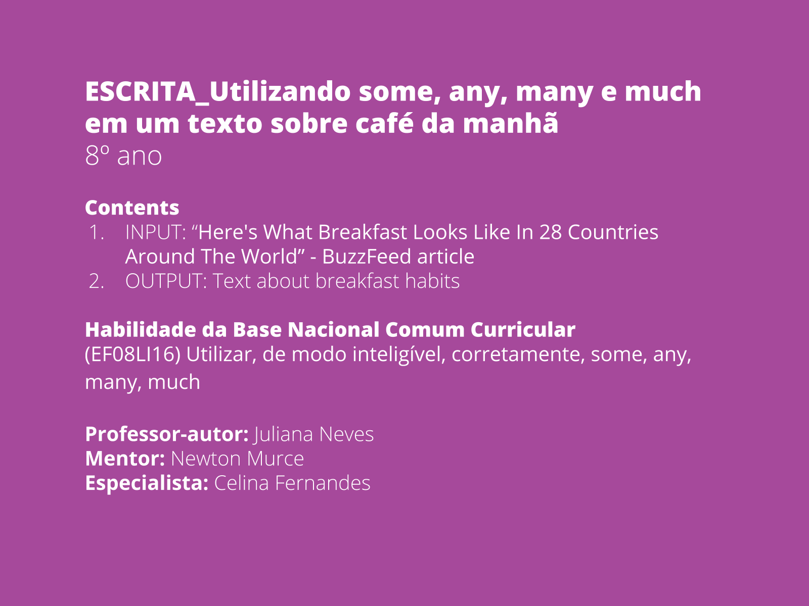 CCAA Arcos - Te m dúvida de como usar os substantivos Many e Much? Eles  indicam quantidade e cada um tem sua forma de usar. ⠀ Much significa muito  ou muita e