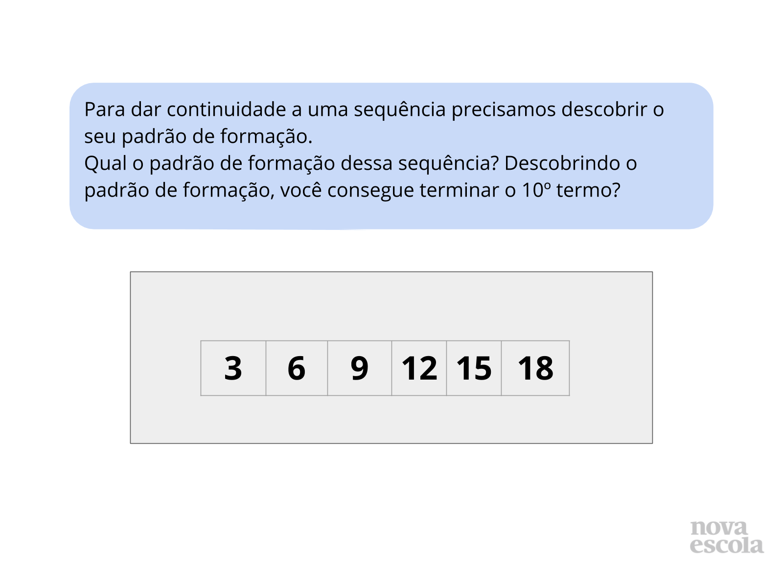 Identificando o padrão e completando sequências. - Planos de Aula - 5º Ano