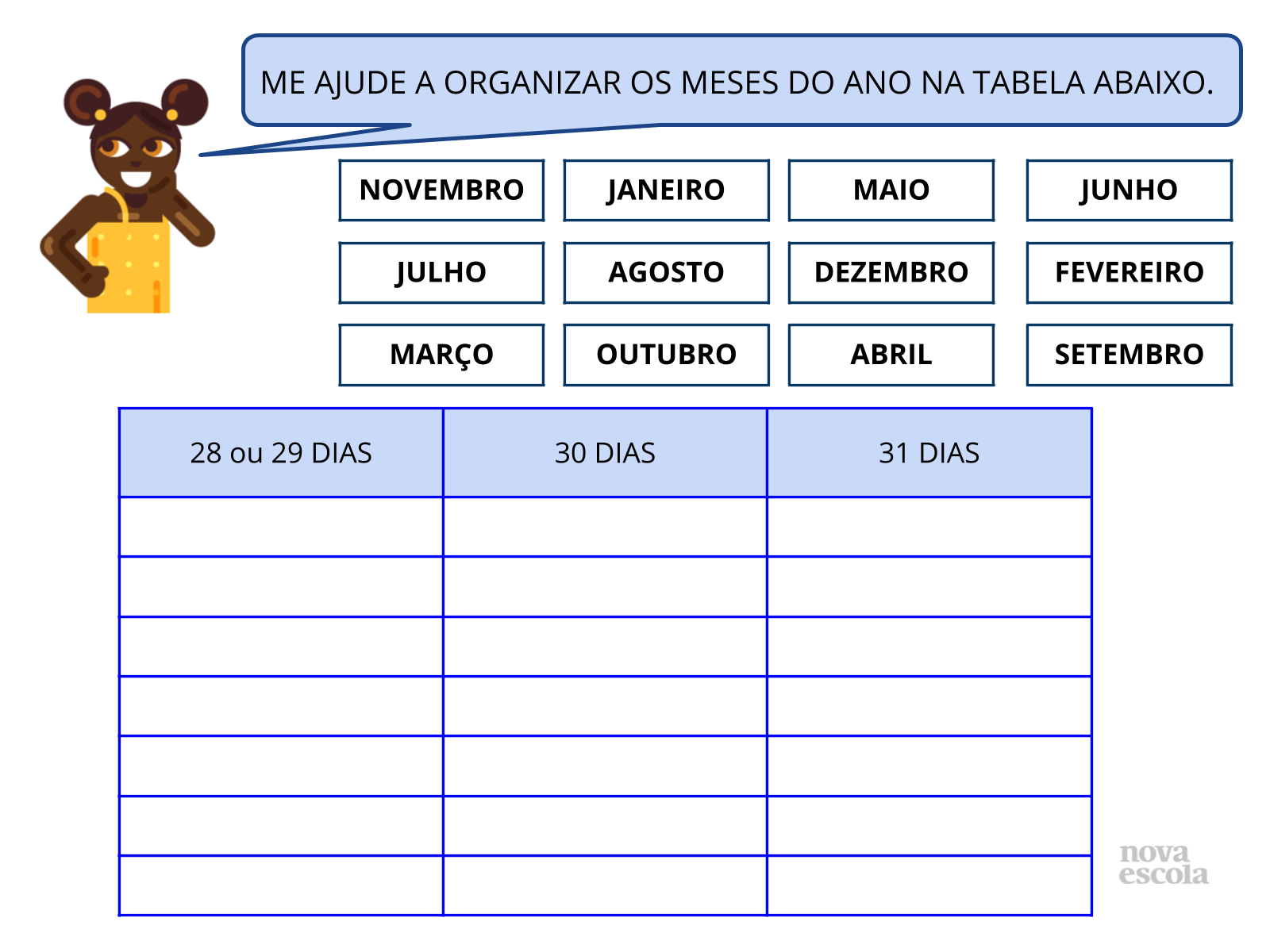 Explorando o calendário - Planos de aula - 2º ano