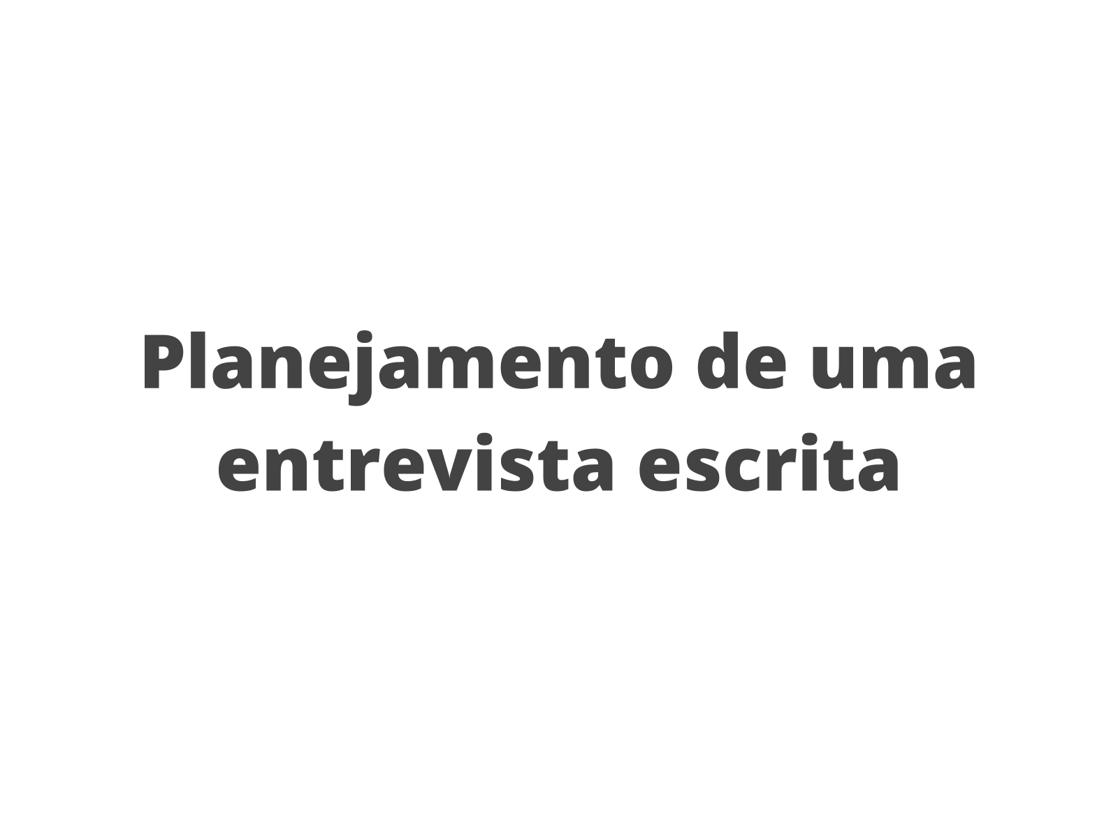 Tema da aula