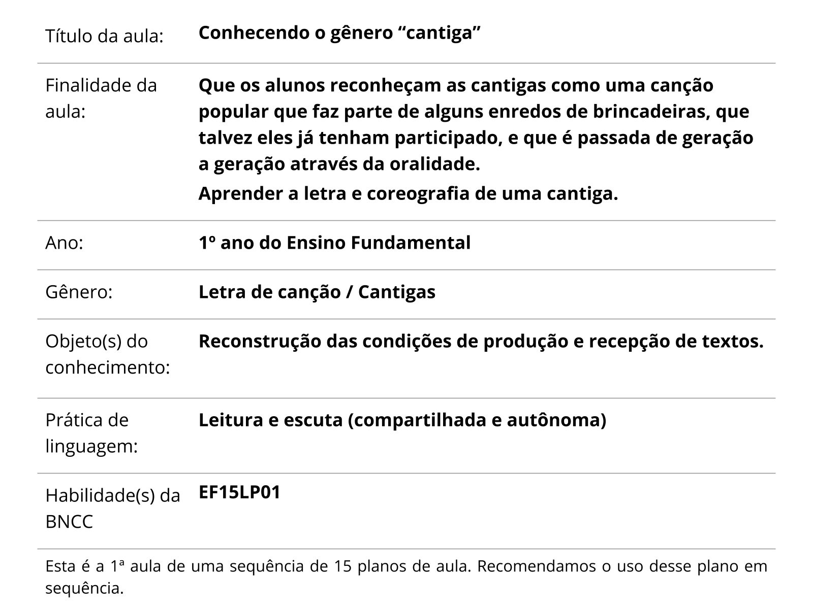 Atividades Cantigas Populares — SÓ ESCOLA em 2023  Atividades, Composição  musical, Atividades de alfabetização