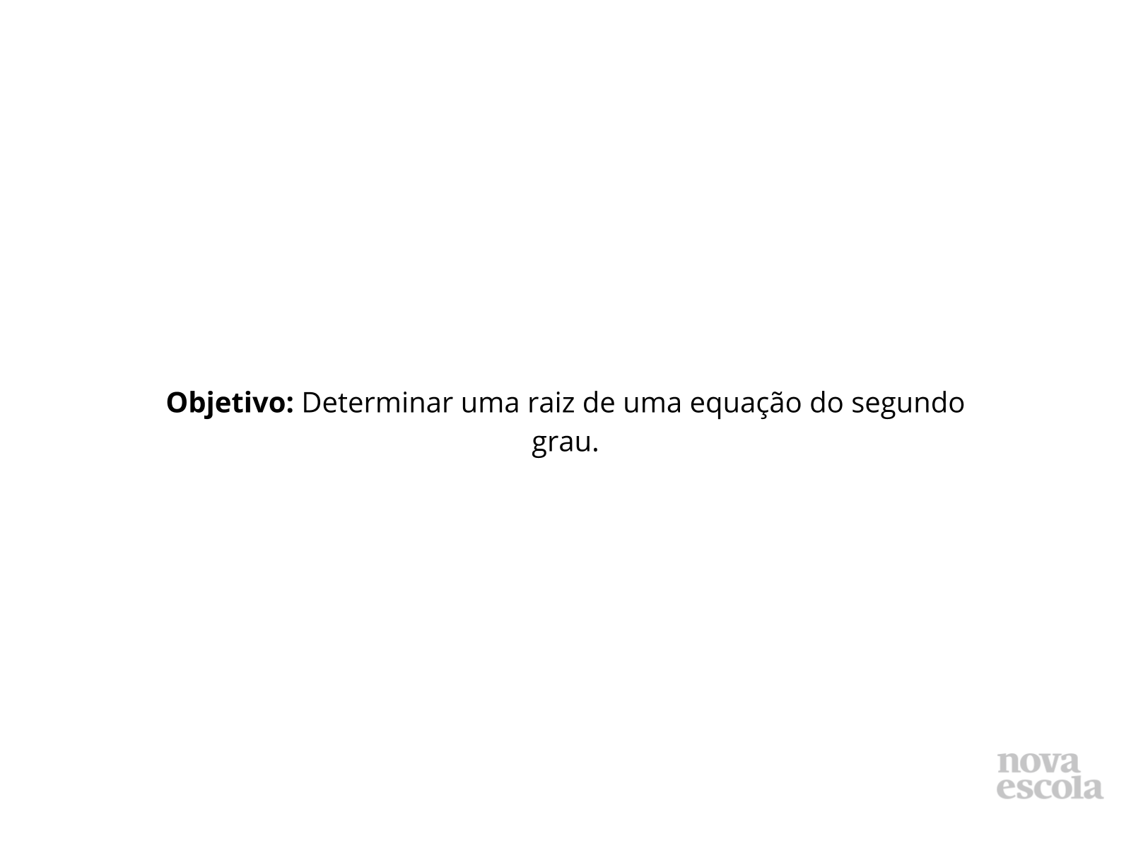 Objetivo