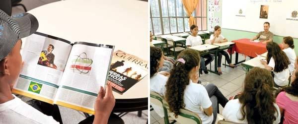 LEITURA E ORALIDADE Fontes variadas, textuais e orais, consolidam a visão da História como um debate de ideias. Fotos: Paulo Vitale e Marcos Rosa