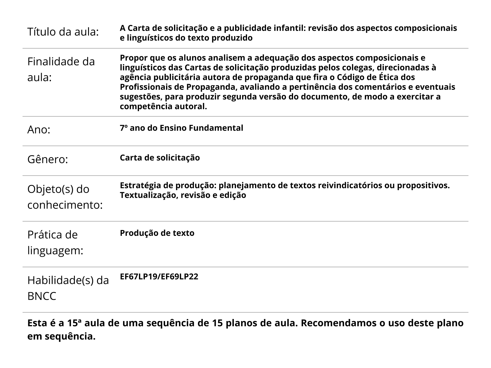 Sobre este plano