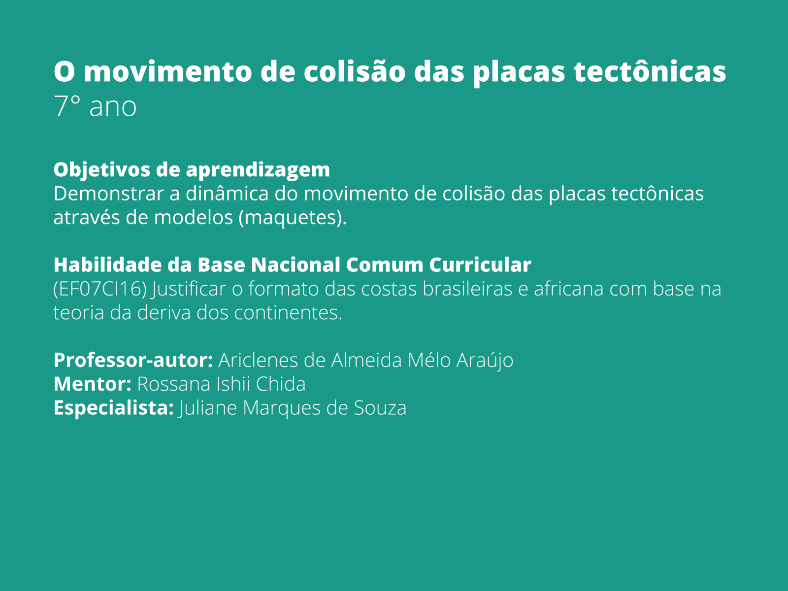 Sobre este plano