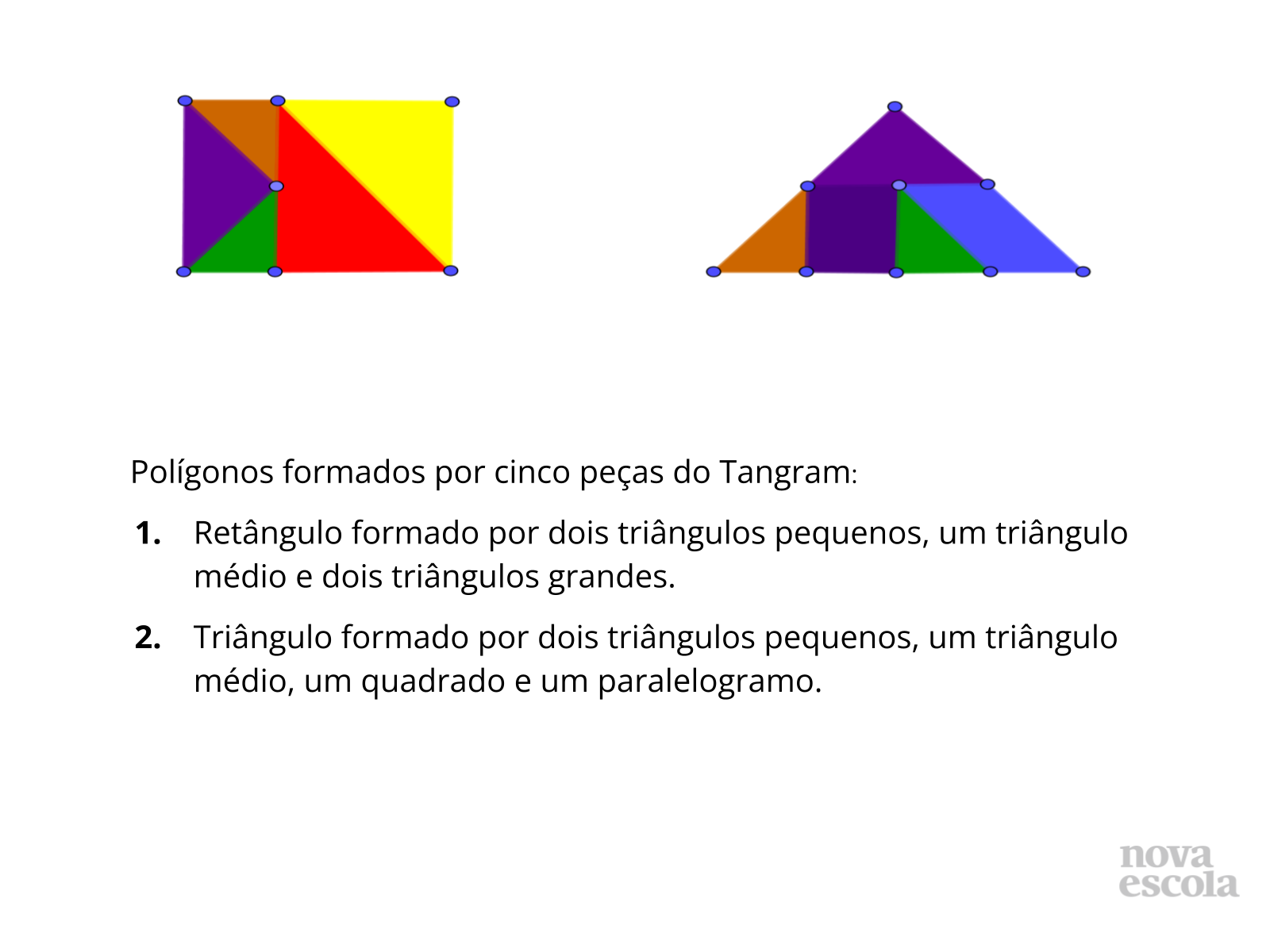 Composição e decomposição de polígonos através do Tangram - Planos de ...