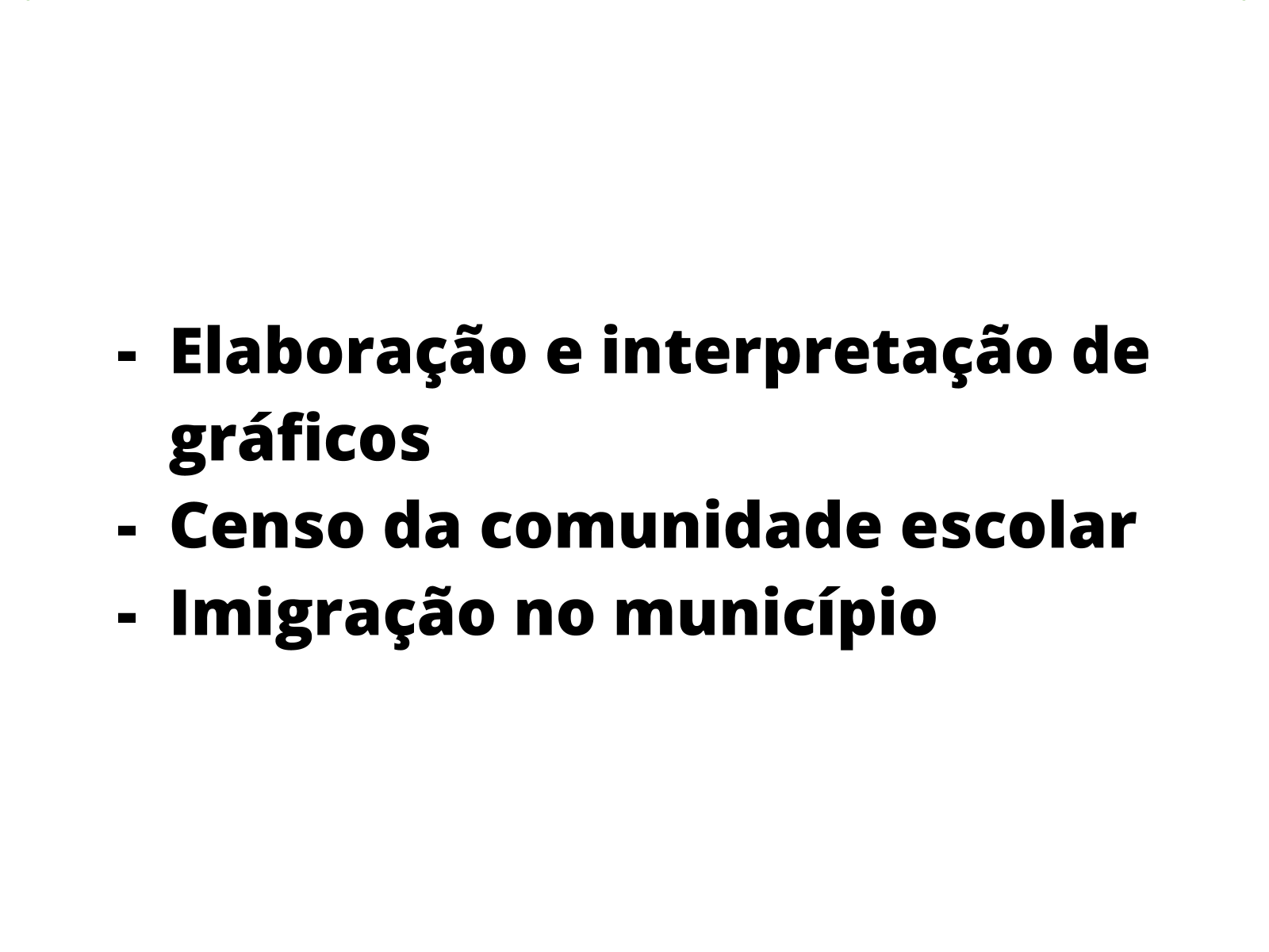 Tema da aula