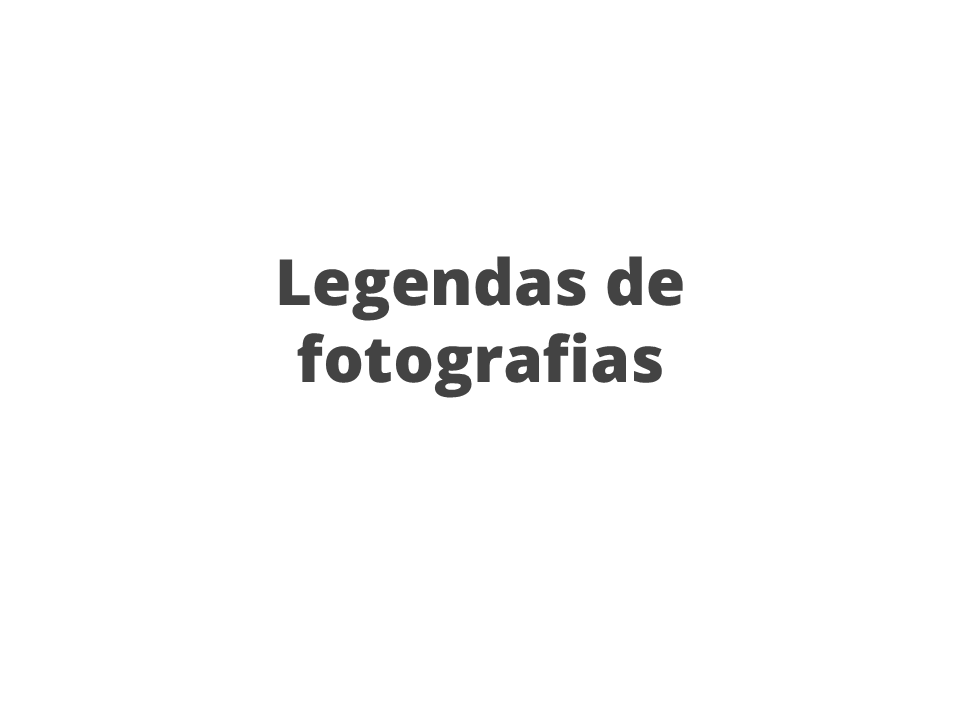 Legendas de fotografias