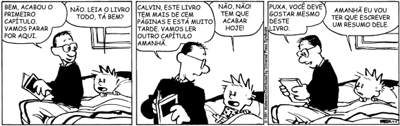 Calvin e seu pai