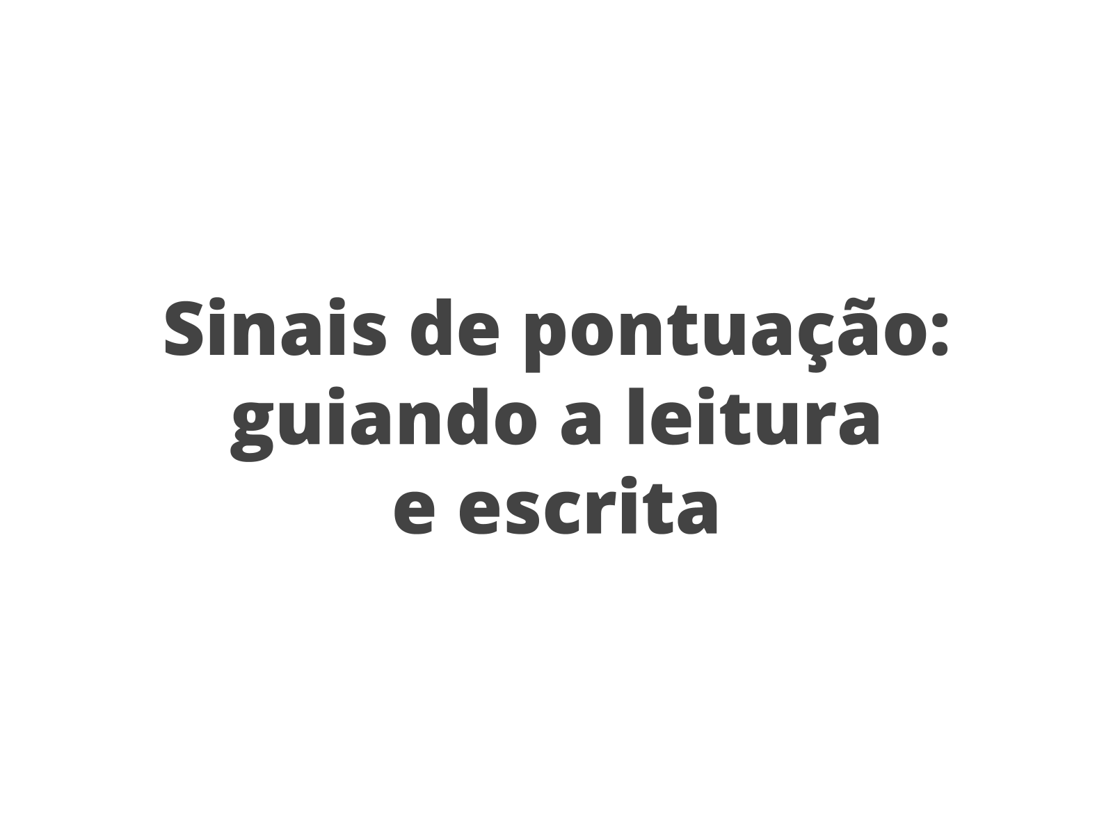 Sinais de pontuação: quais são, funções - Mundo Educação