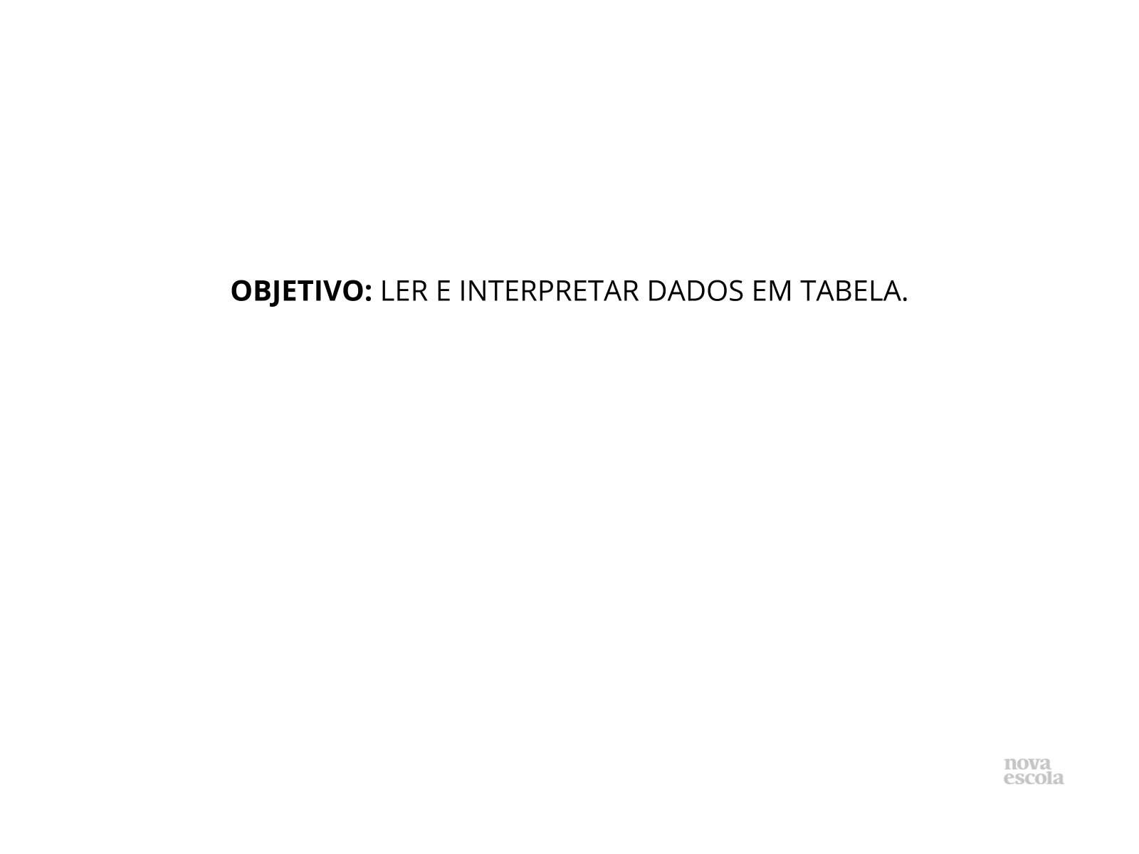 Objetivo