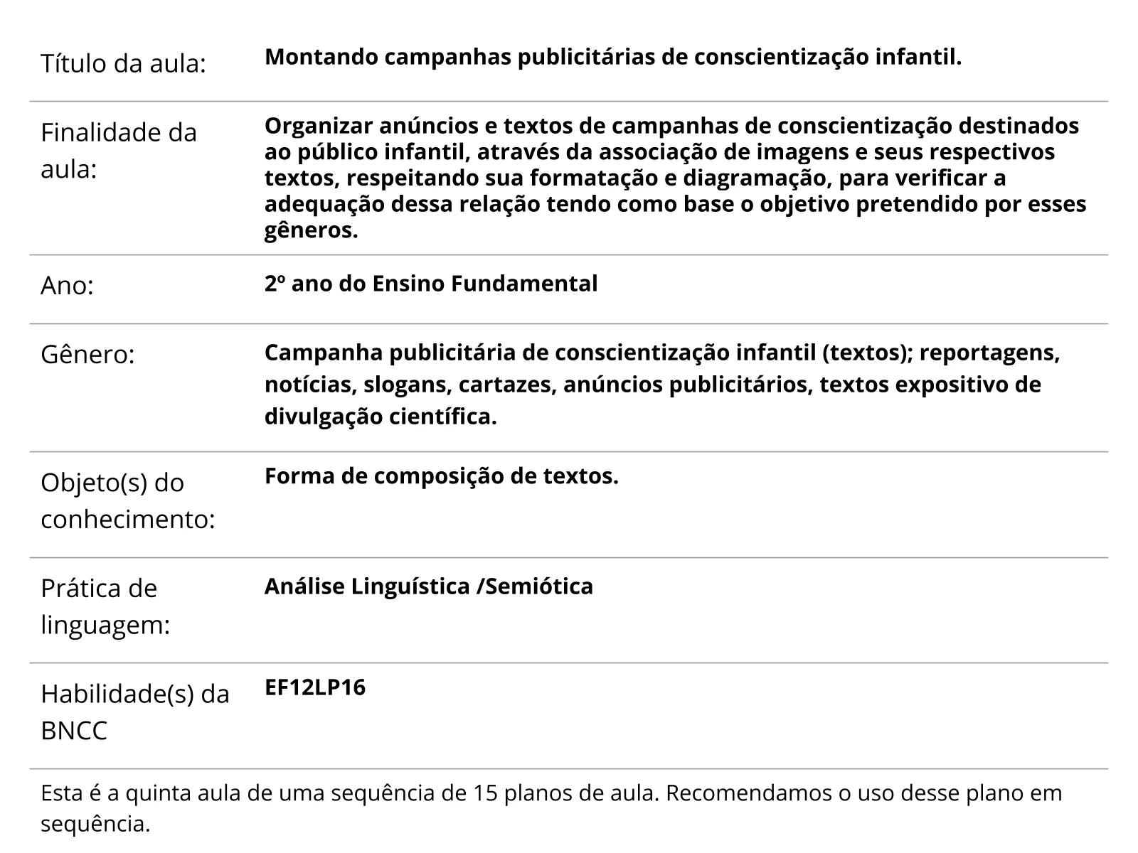 Sobre este plano