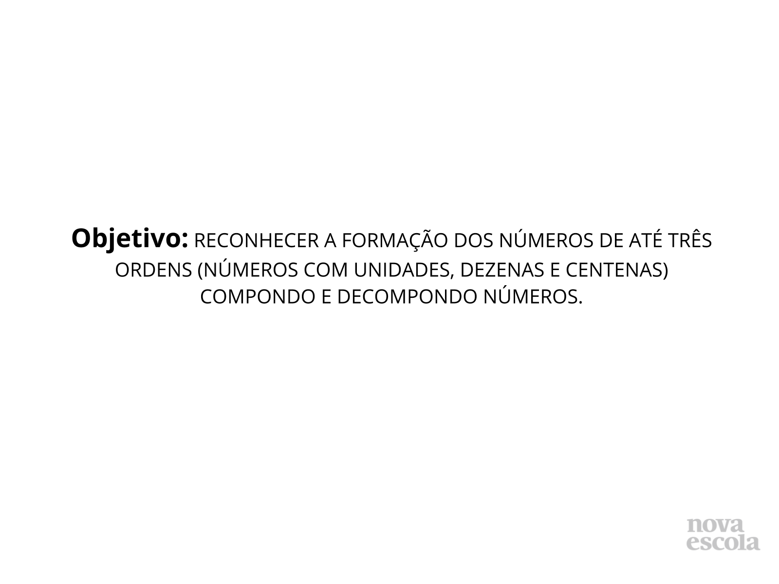 Jogo da composição - Planos de aula - 2º ano