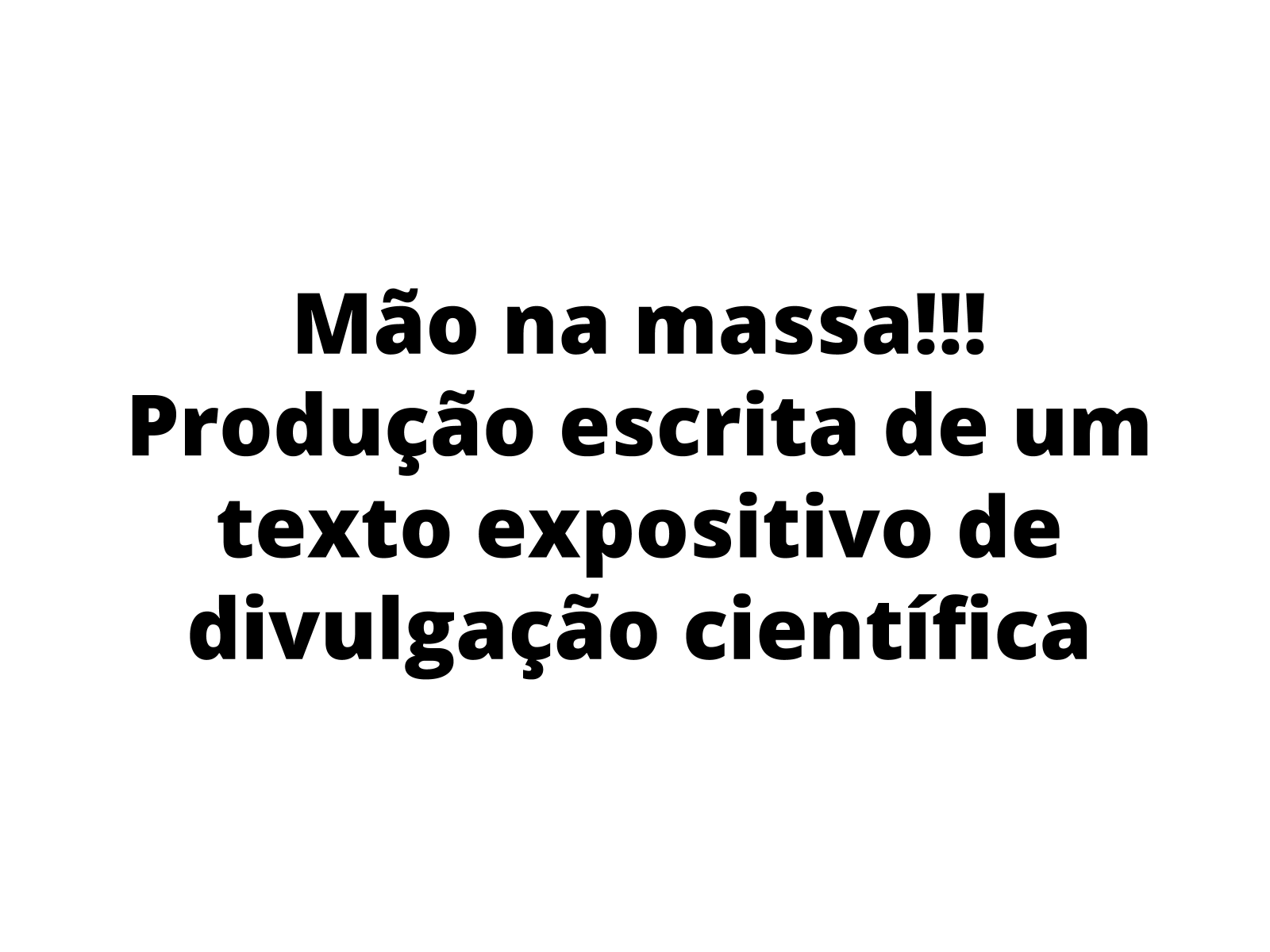 Tema da aula