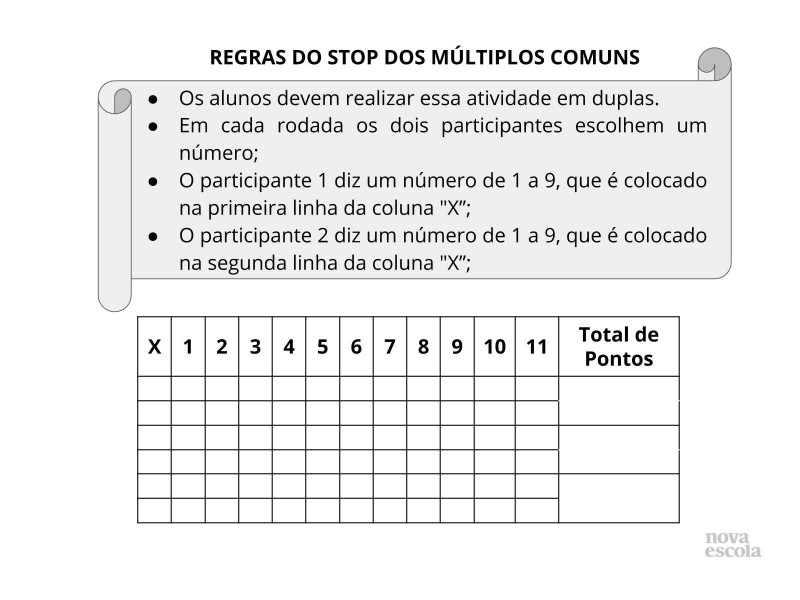 MMC - MÍNIMO MÚLTIPLO COMUM, MMC 5 e 6ano