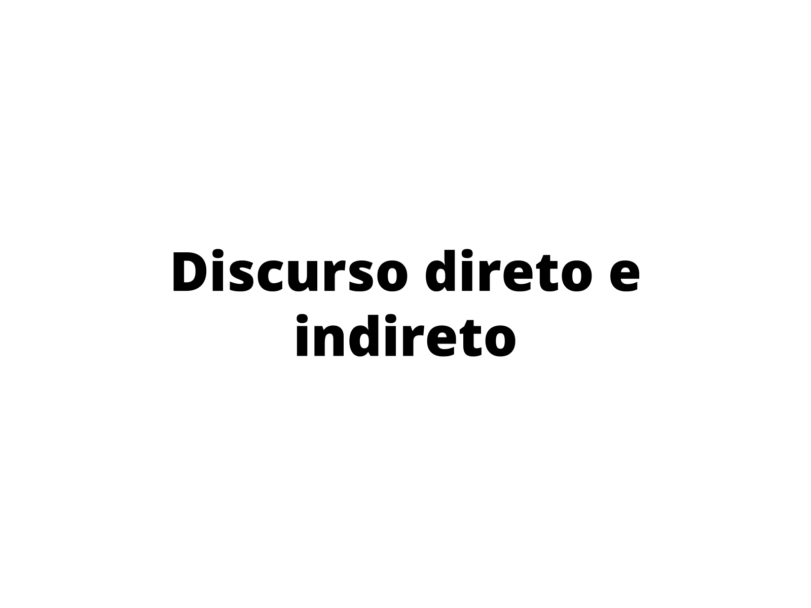 Tema da aula