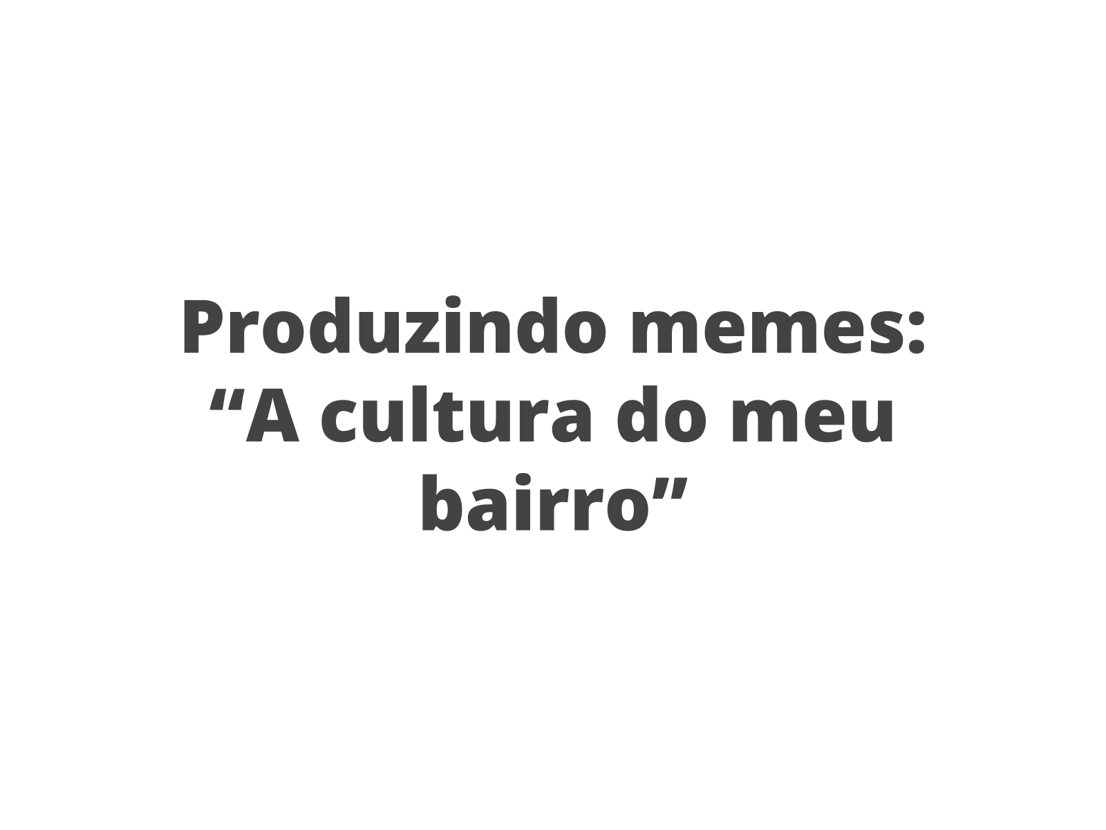 Tema da aula