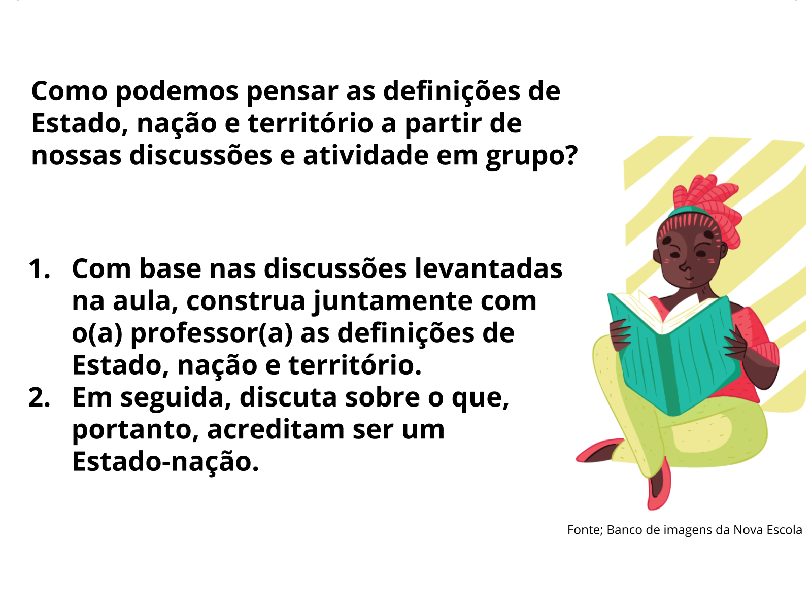 A formação do Estado-nação brasileiro - Planos de aula - 7°ano - Geografia