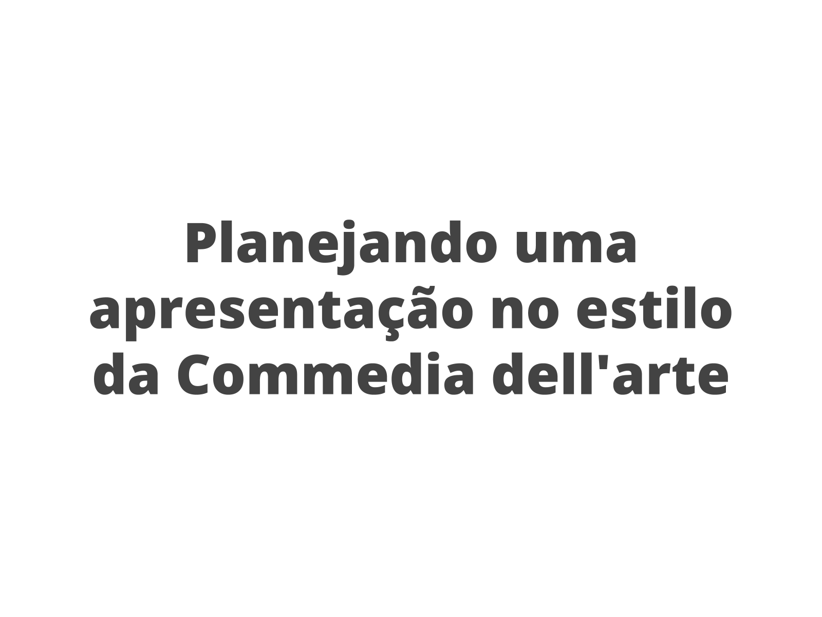 Tema da aula