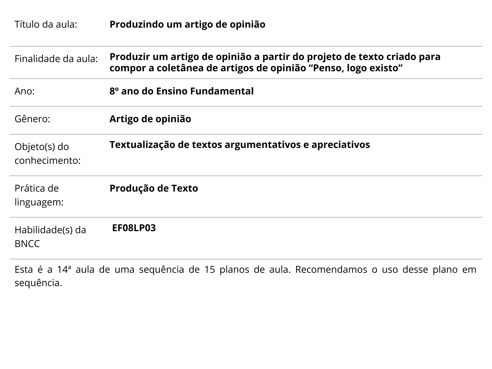 Sobre este plano