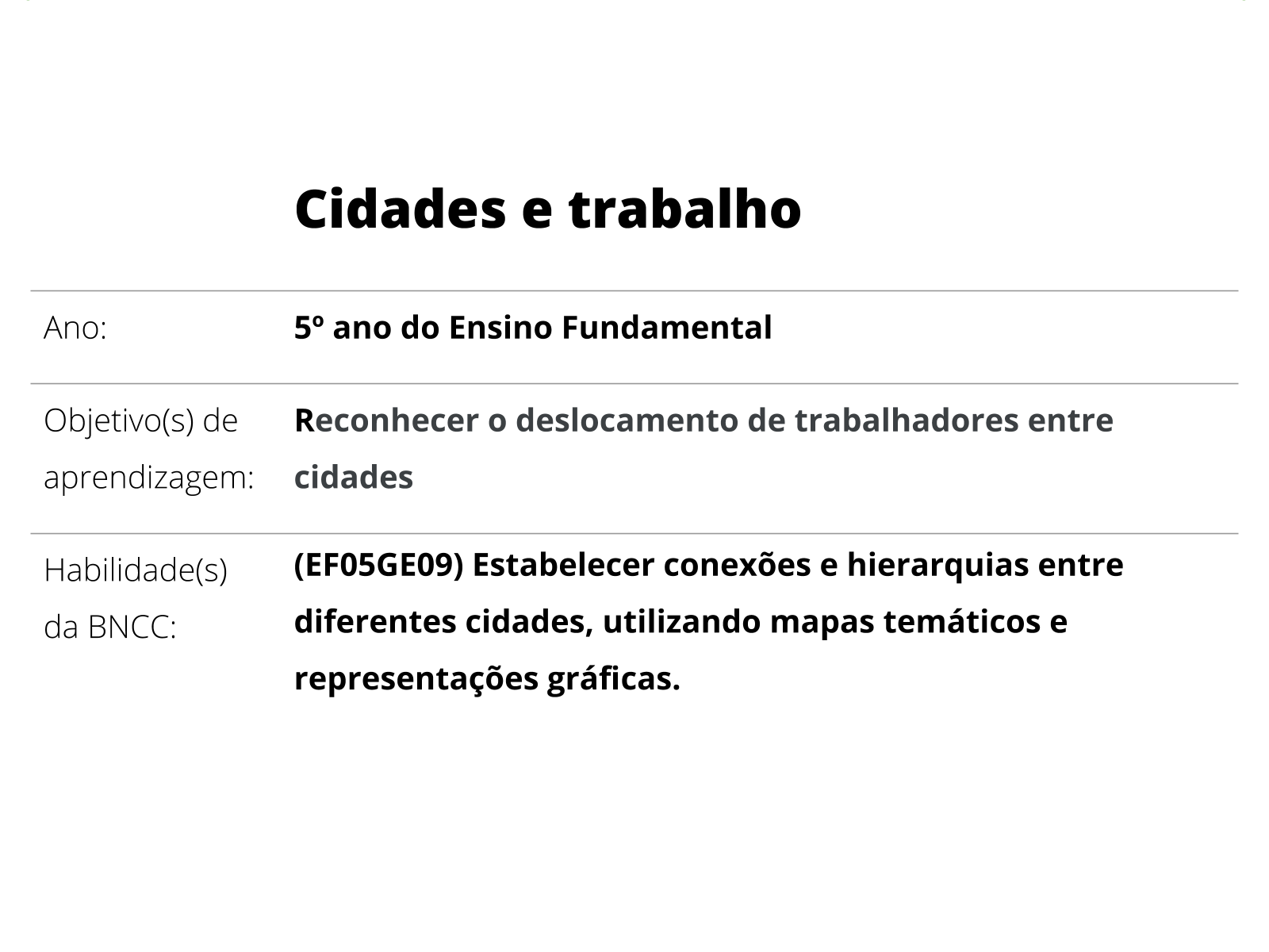 PLANO DE AULA GEOGRAFIA, Exercícios Geografia