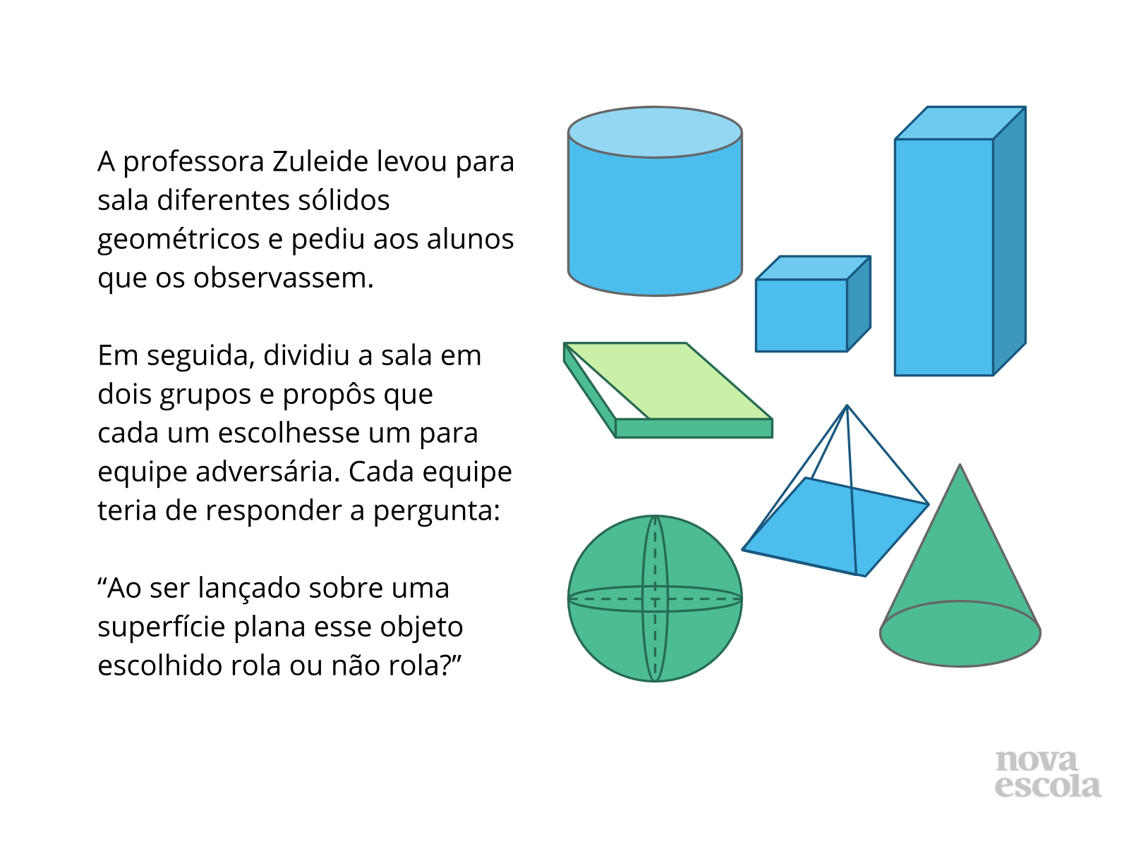 Agrupando sólidos - Planos de aula - 5º ano