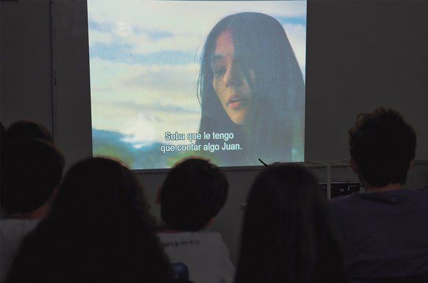 No Colégio Miró, os alunos assistiram a flmes com falas e legendas em espanhol. Valter Pontes