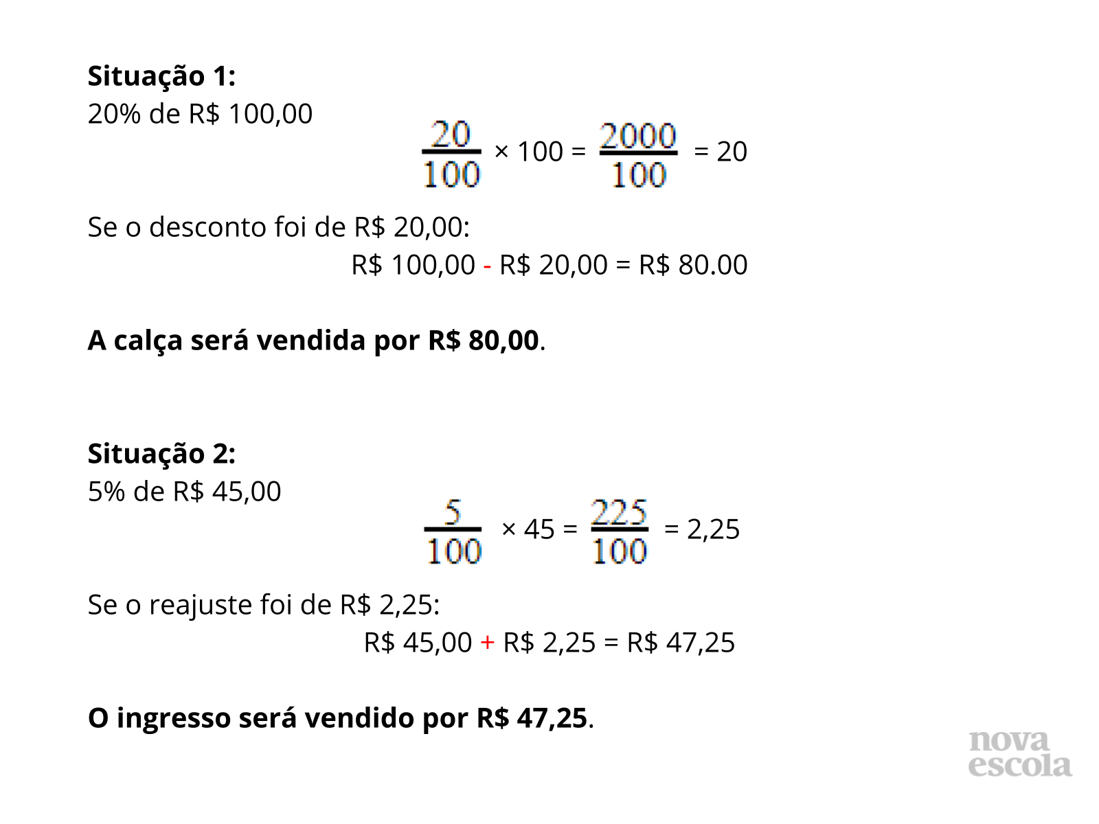 Aumentos e descontos sucessivos - Planos de Aula - 7º Ano
