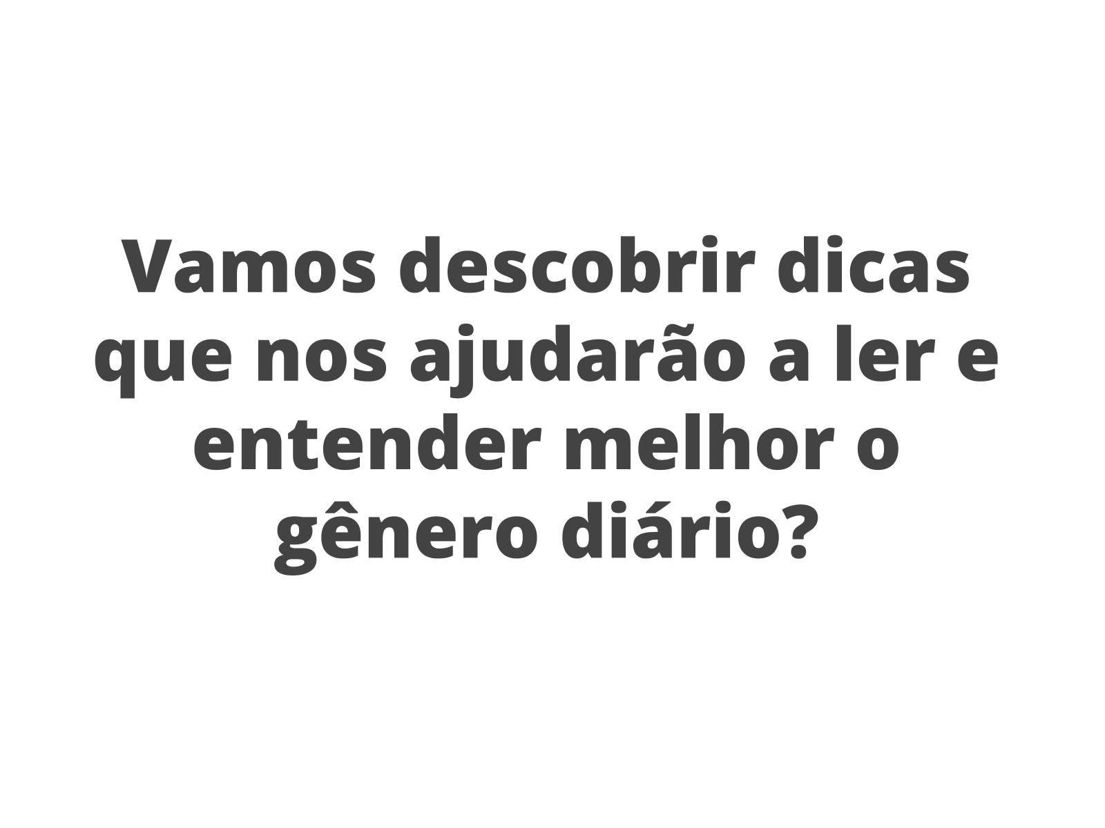 Arquivo dos Diários. Onde a história se escreve na primeira pessoa